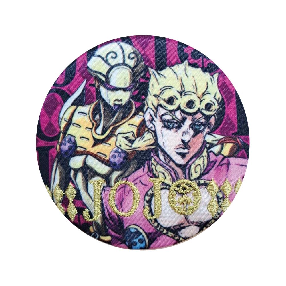 Amazon.co.jp: ジョジョの奇妙な冒険 刺繍缶バッジ ジョルノ