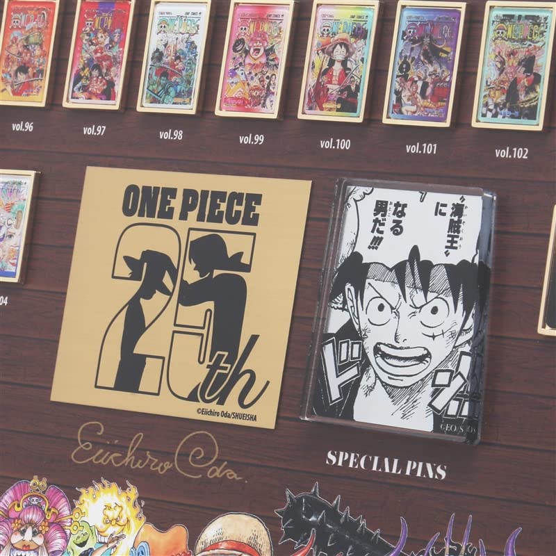 Amazon.co.jp: ONE PIECE ワンピース 連載25周年記念 額装ピンズセット