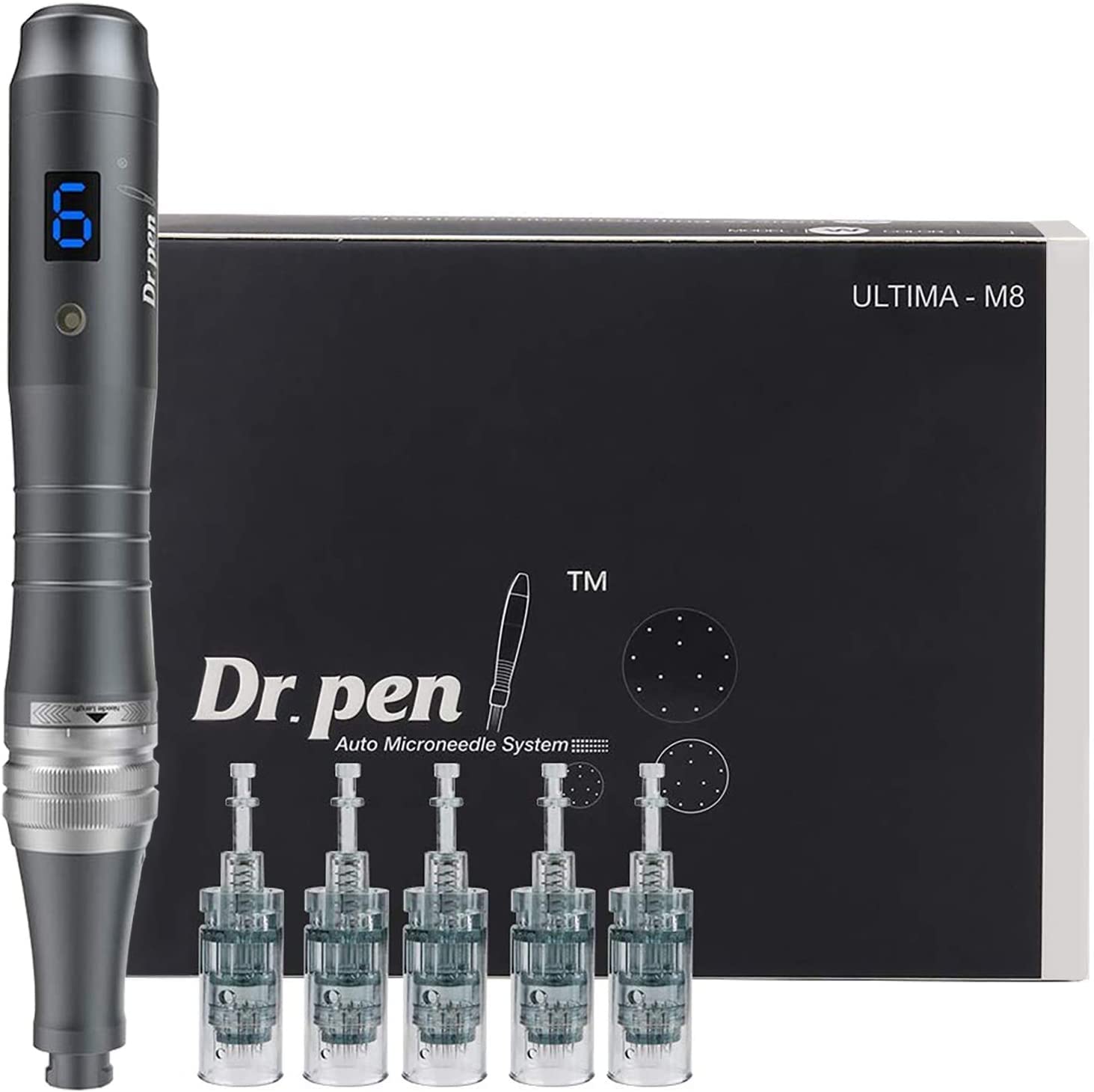 Dr. pen Ultima M8 Penna Microneedling Professionale, Kit Derma Pen