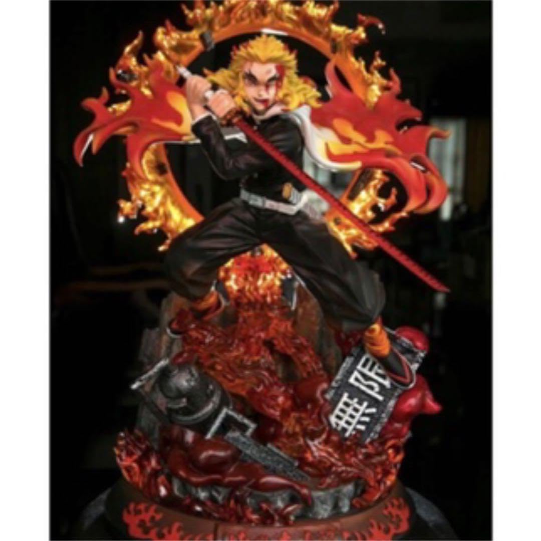 Amazon | 鬼滅 フィギュア JK studio 煉獄杏寿郎 海外 | フィギュア