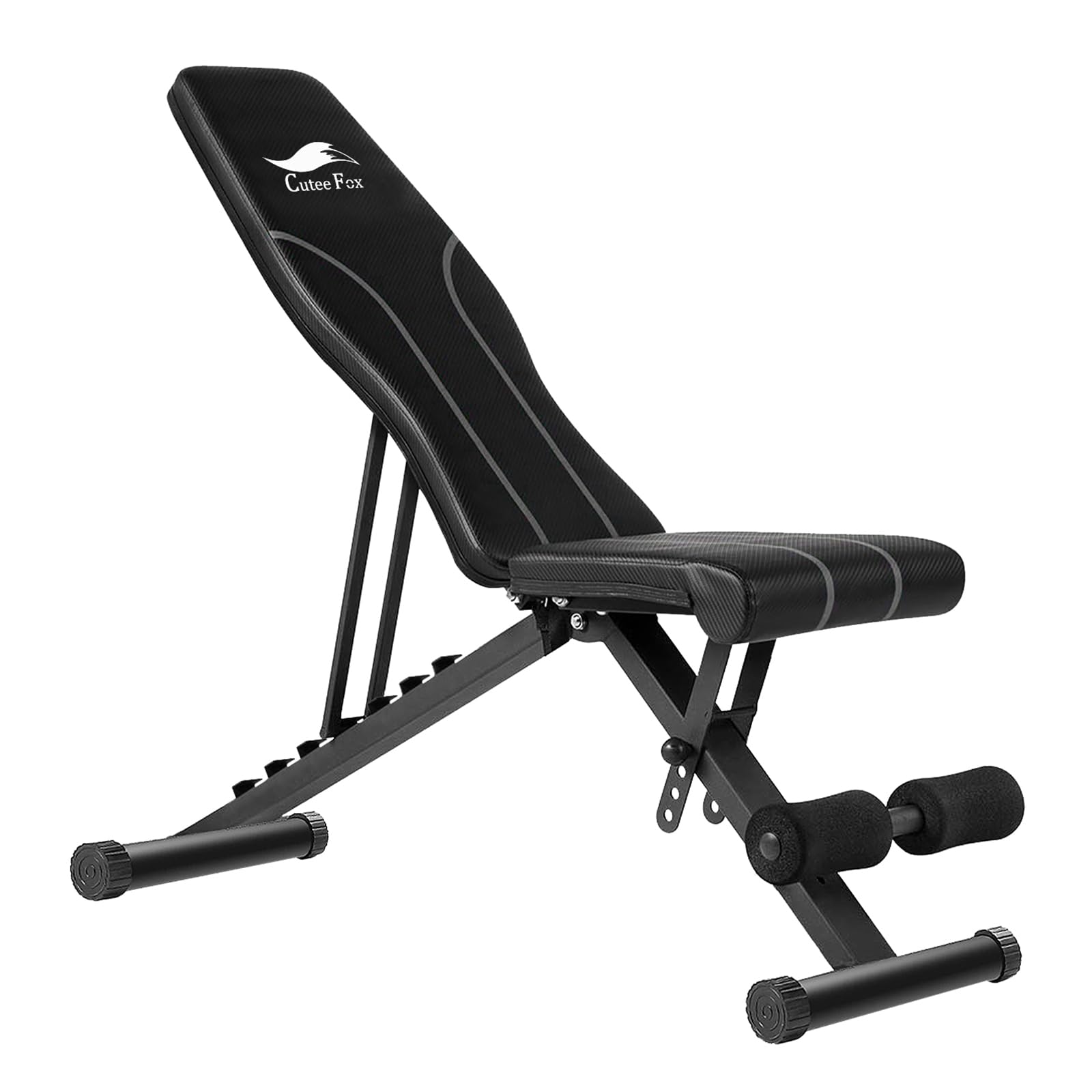 Amazon.co.jp: CuteeFox トレーニングベンチ マルチシットアップベンチ
