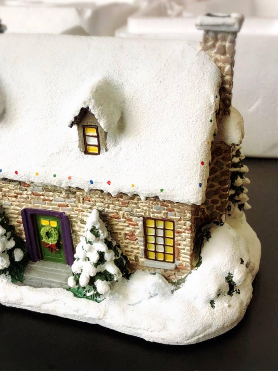 Amazon.co.jp: トーマスキンケード クリスマス ベーカリー ジオラマ