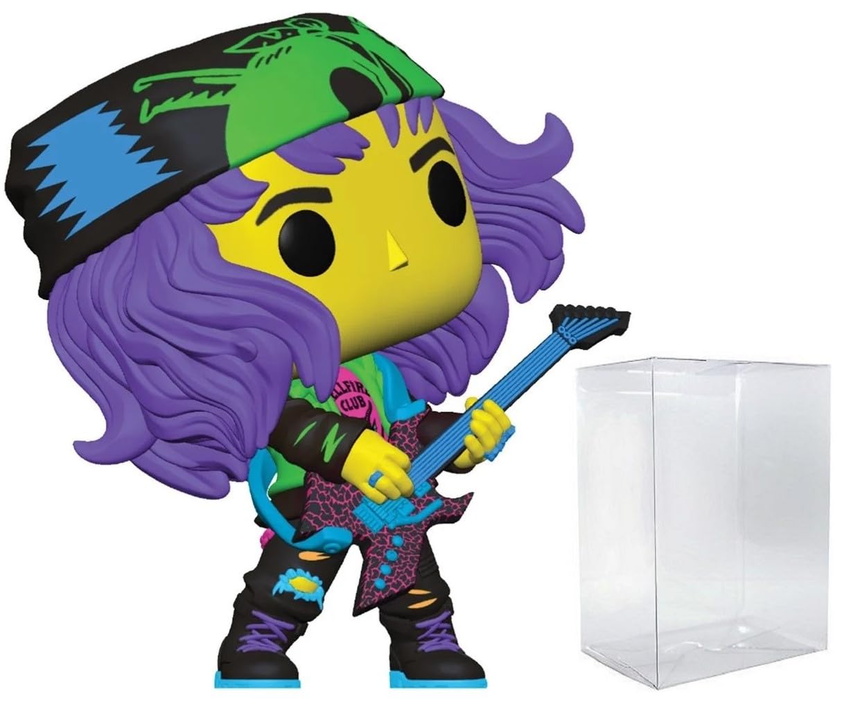 Amazon.com: POP Stranger Things - Eddie Munson Blacklight Limited