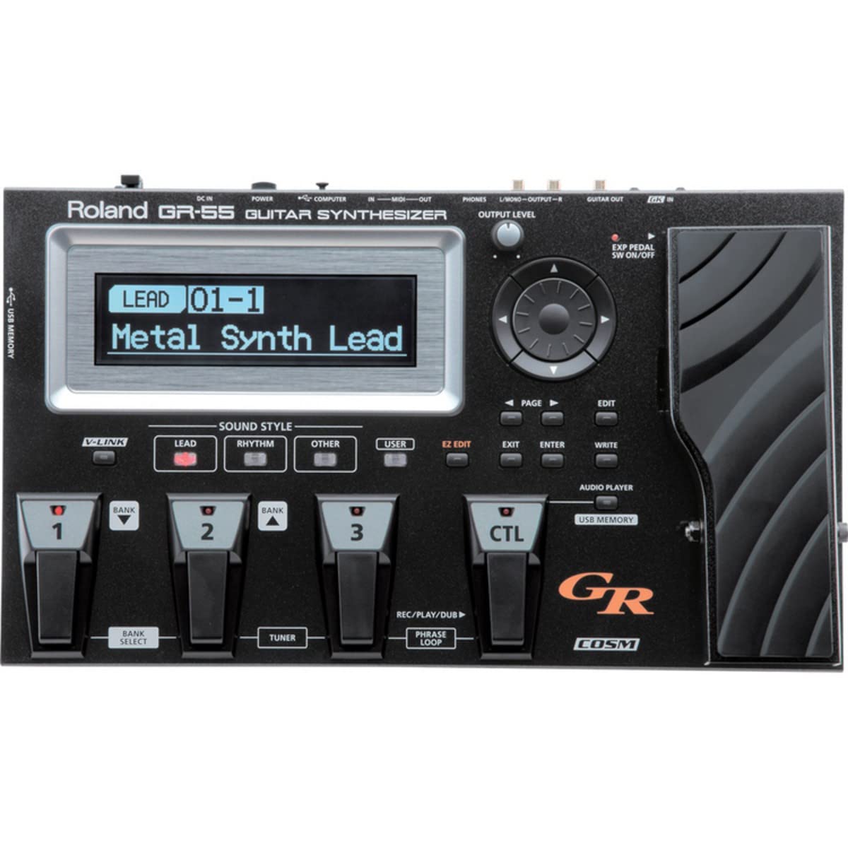 Amazon | Roland ローランド ギター シンセサイザー GR-55GK-BK