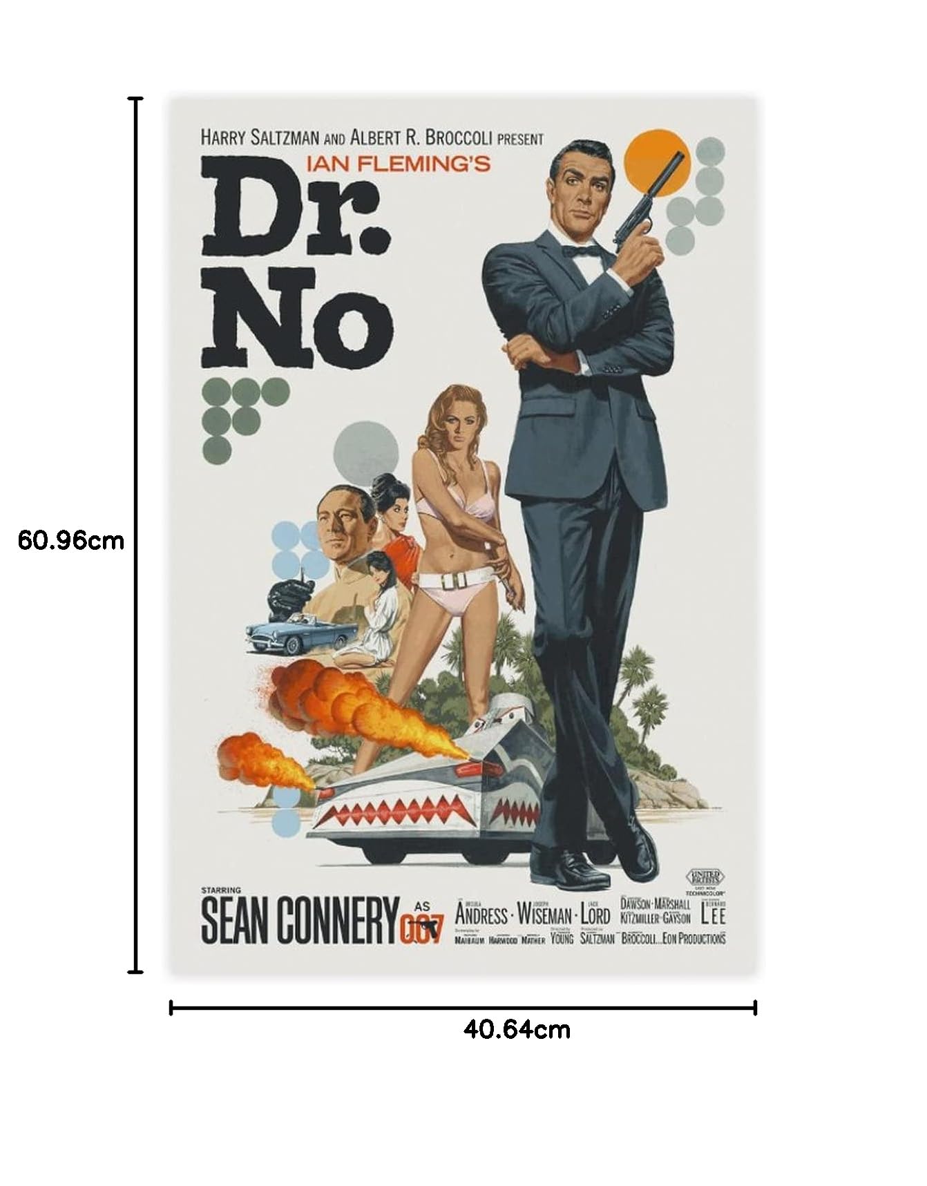 Amazon.co.jp: ビンテージ映画ポスター ジェームズ・ボンド ドクター