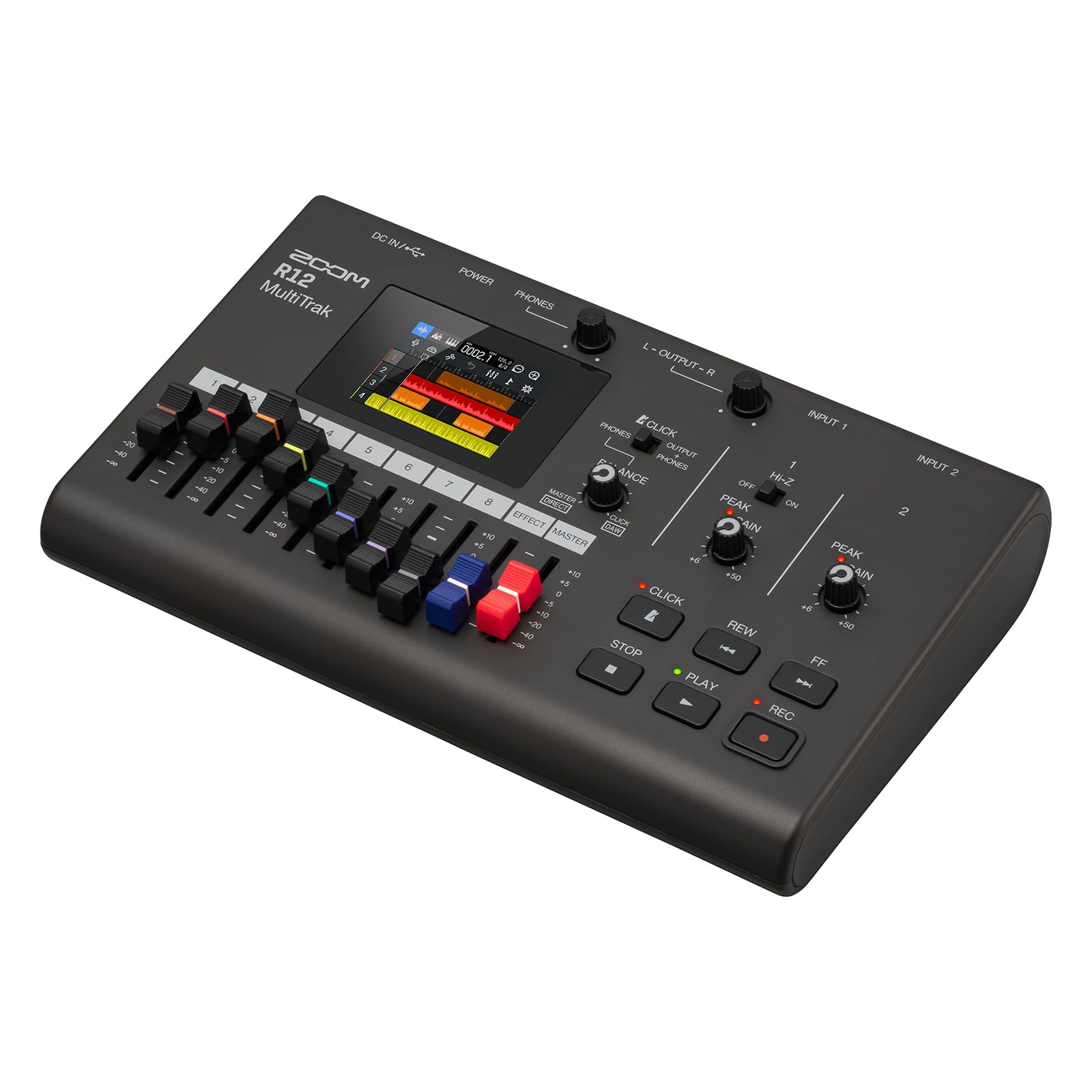 Amazon.co.jp: ZOOM ズーム R12 マルチトラックレコーダー MTR 8