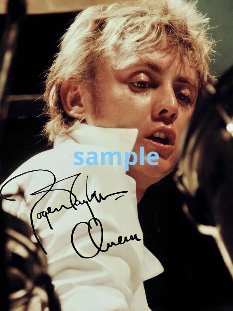Amazon.co.jp: Queen ロジャーテイラー サイン フォト クイーン