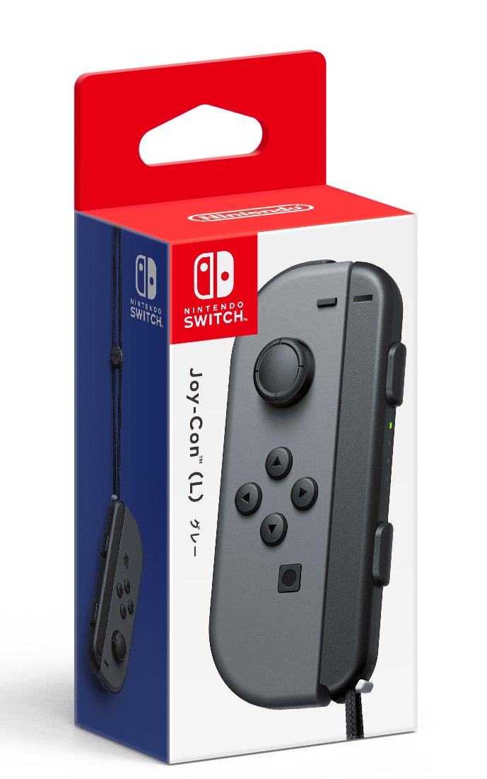 Amazon.co.jp: 【任天堂純正品】Joy-Con (L) グレー : ゲーム