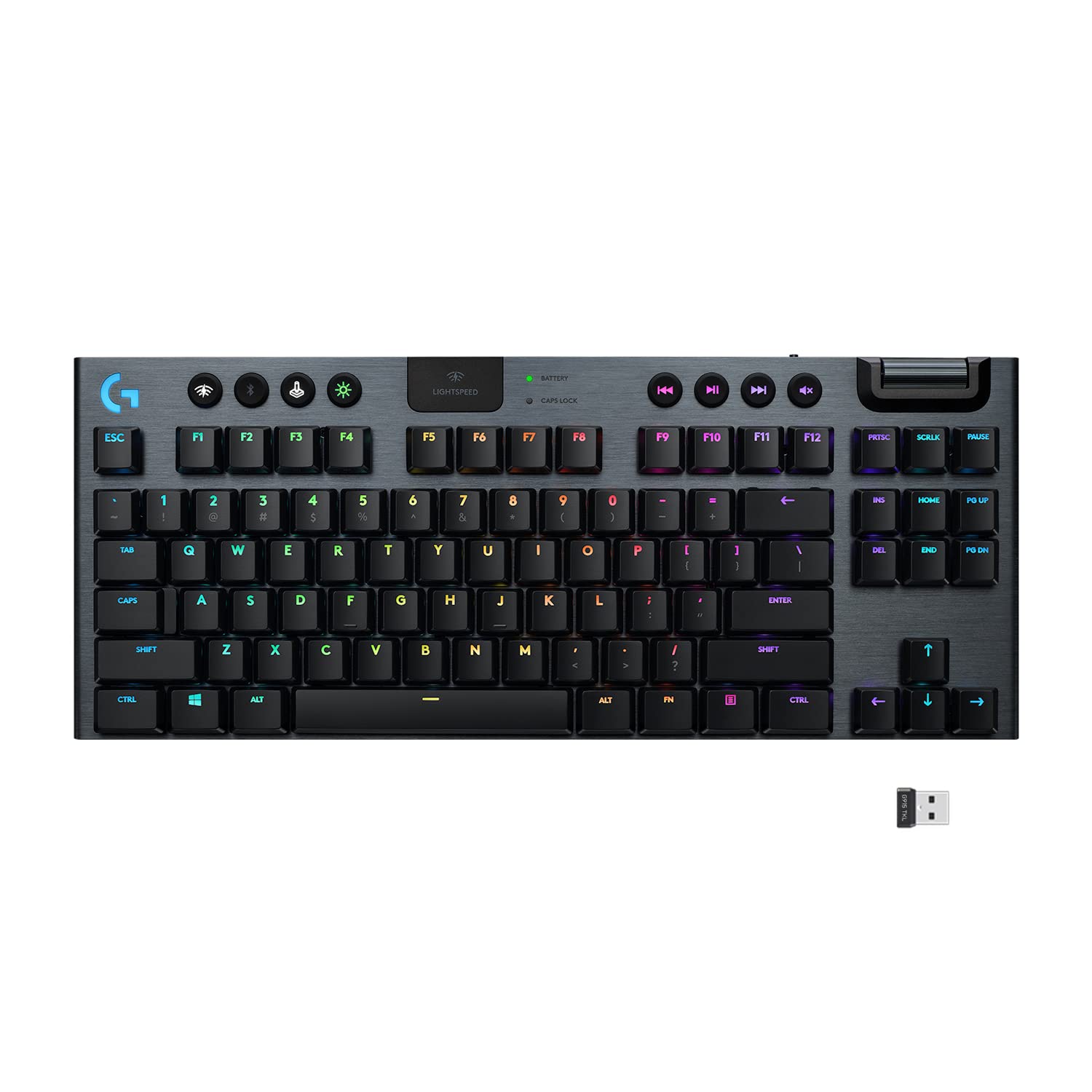 Amazon.com: Logitech G915 TKL Tenkeyless Lightspeed Wireless RGB