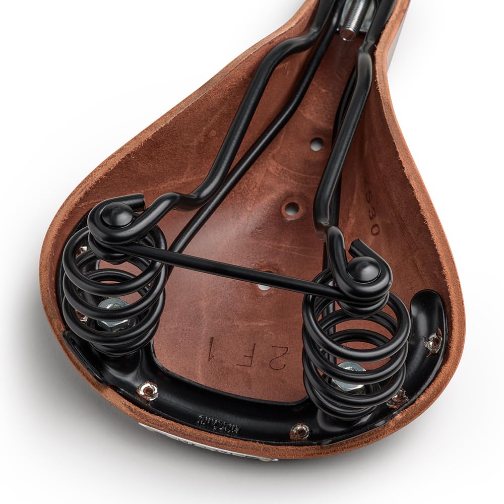 Amazon | BROOKS(ブルックス) 伝統のレザーサドルB17のスプリングつき