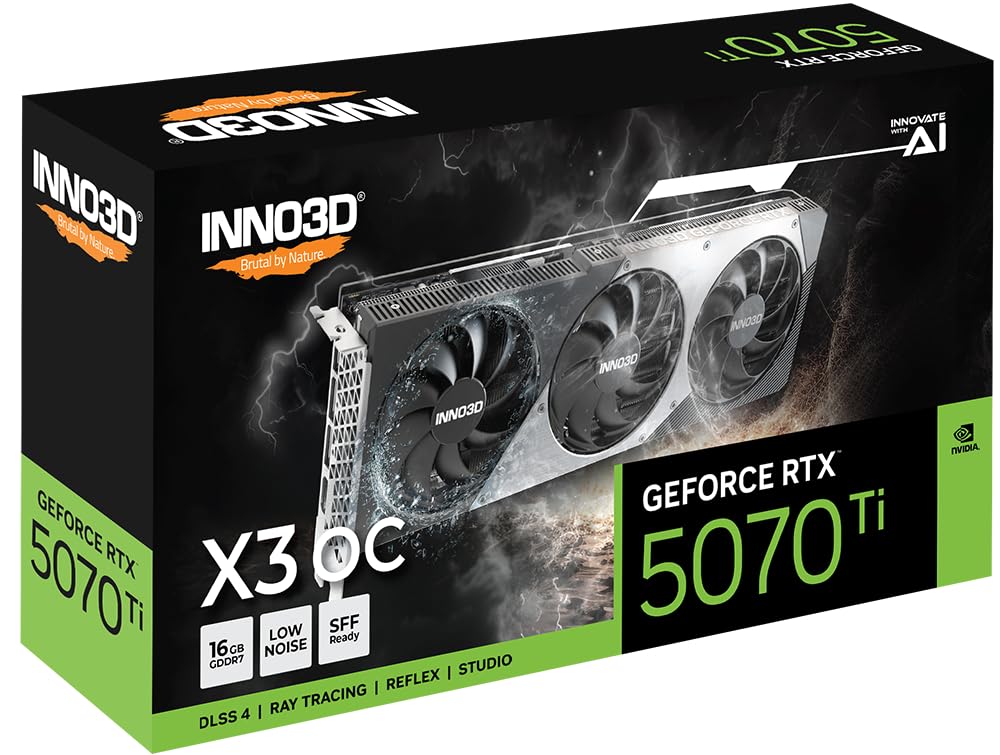Amazon | INNO3D GeForce RTX™ 5070 Ti X3 OC ・並行輸入品・3-year