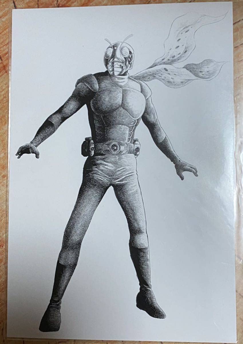 Amazon.co.jp: スカイライダー モノクロ ポストカード #石森章太郎