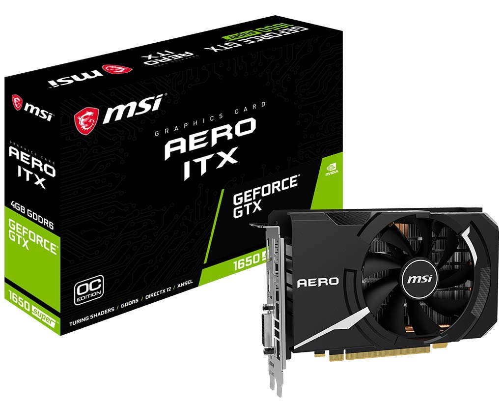Amazon | MSI GeForce GTX 1650 SUPER AERO ITX OC グラフィックス