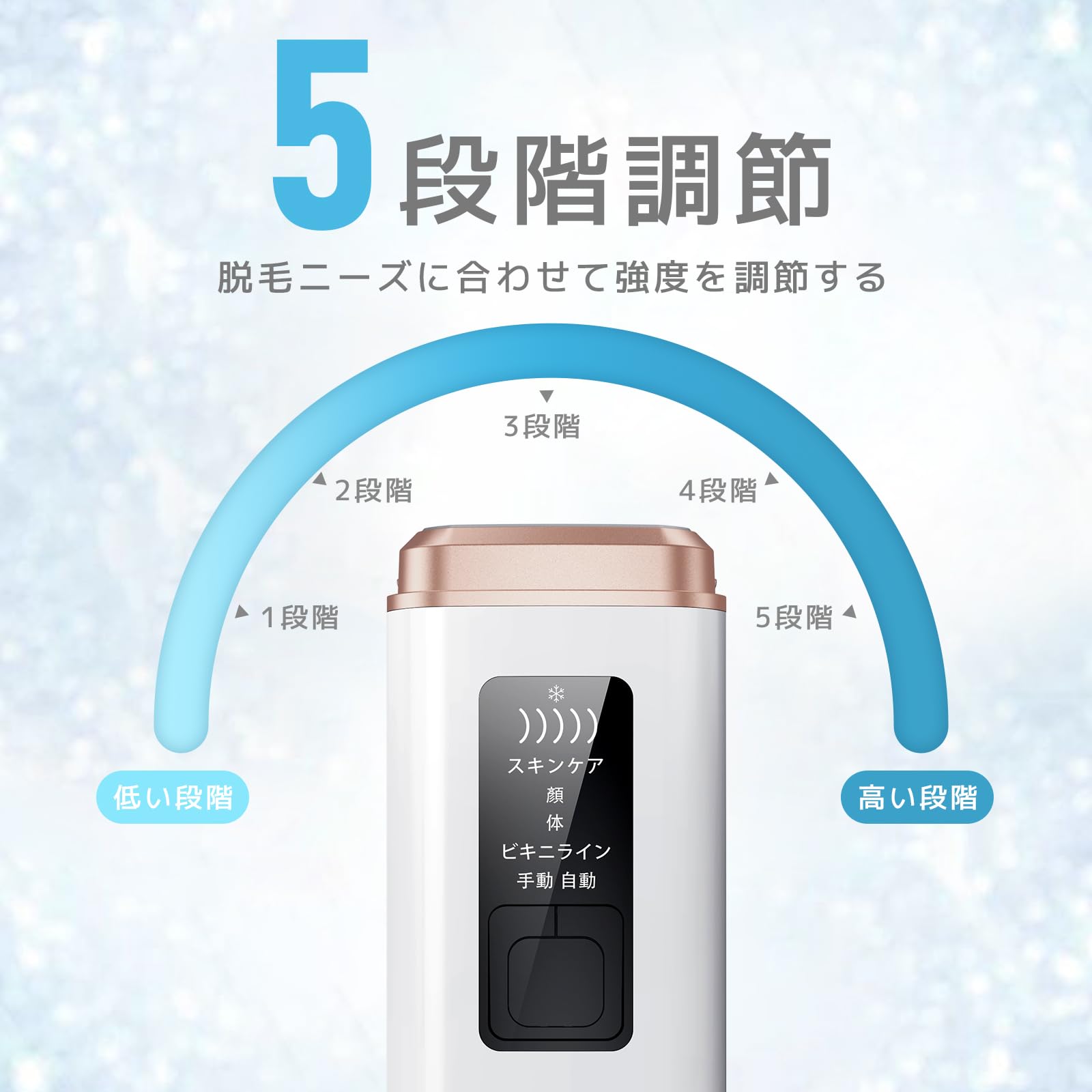 Amazon | Ni Zmir脱毛器 【サロン級無痛脱毛機 瞬間10℃サファイア冷却