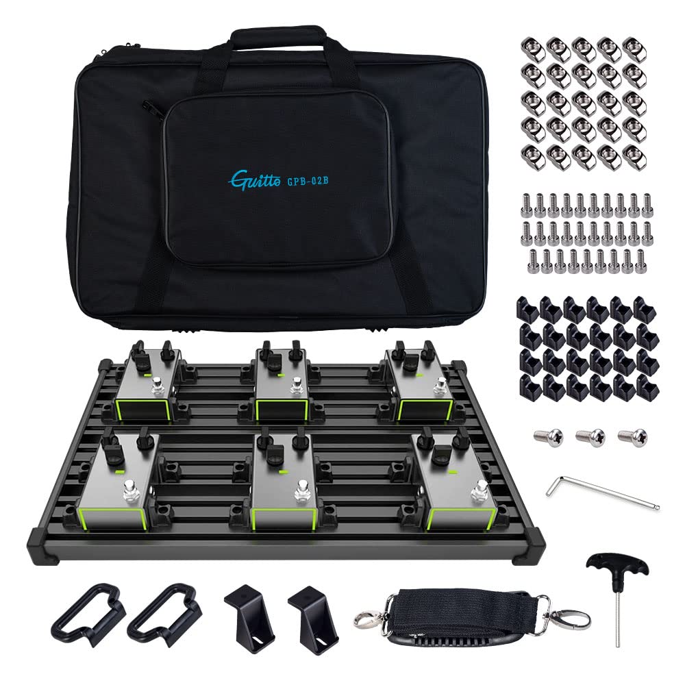 Amazon | Guitto ギターエフェクター ペダルボード クランプブロック