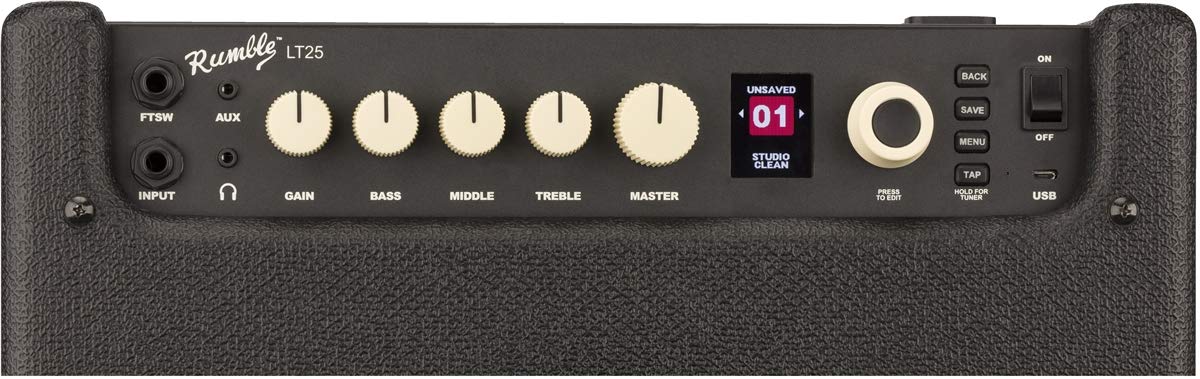 Amazon | Fender デジタルベースアンプ Rumble™ LT25W | ベースコンボ