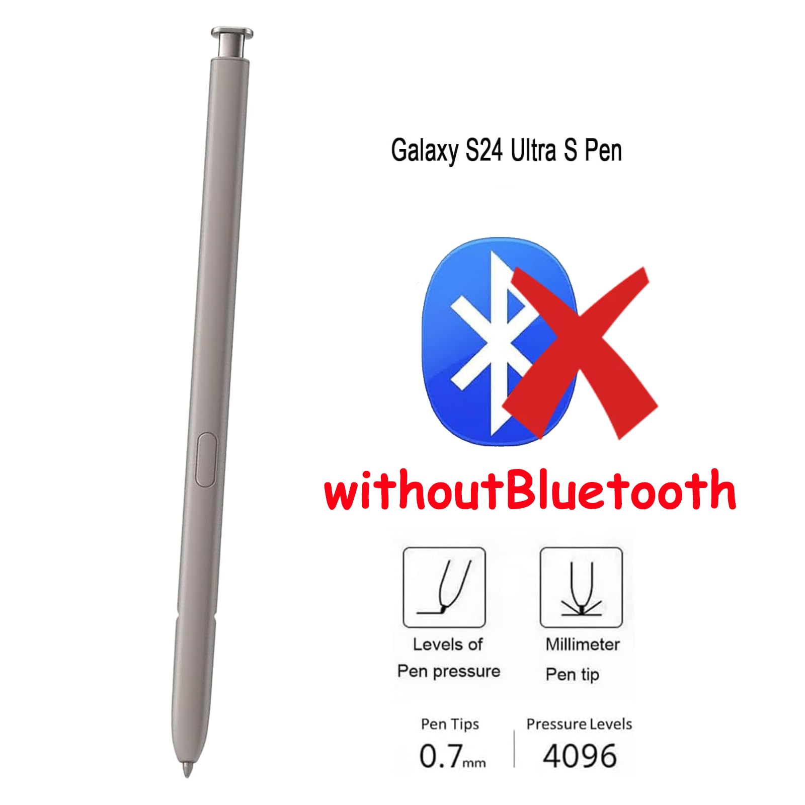 Amazon.co.jp: Galaxy S24 ウルトラスタイラスペン Bluetoothなし