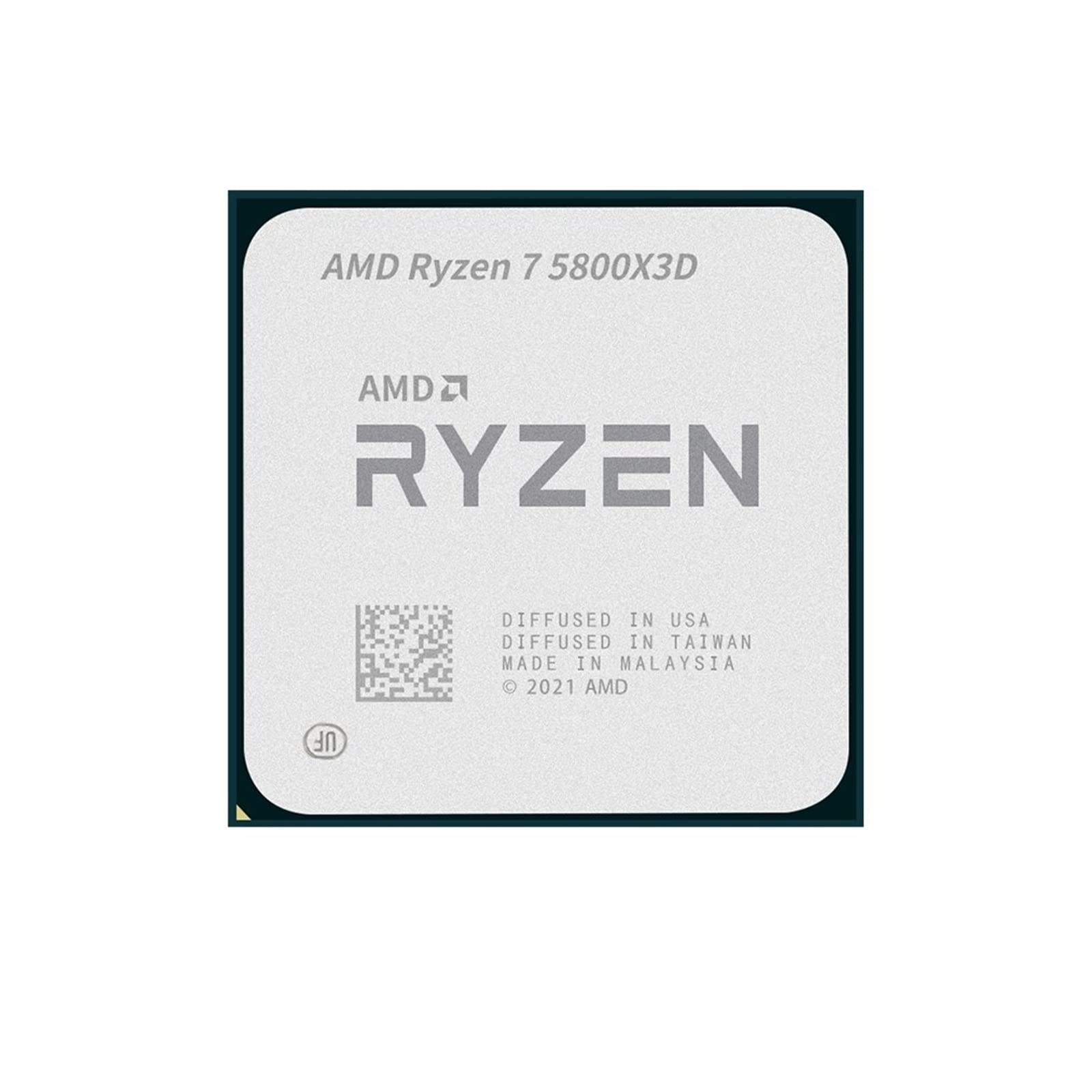 Amazon | コンピュータコンポーネント AMD Ryzen 7 5800X3D R7 3.4 GHz