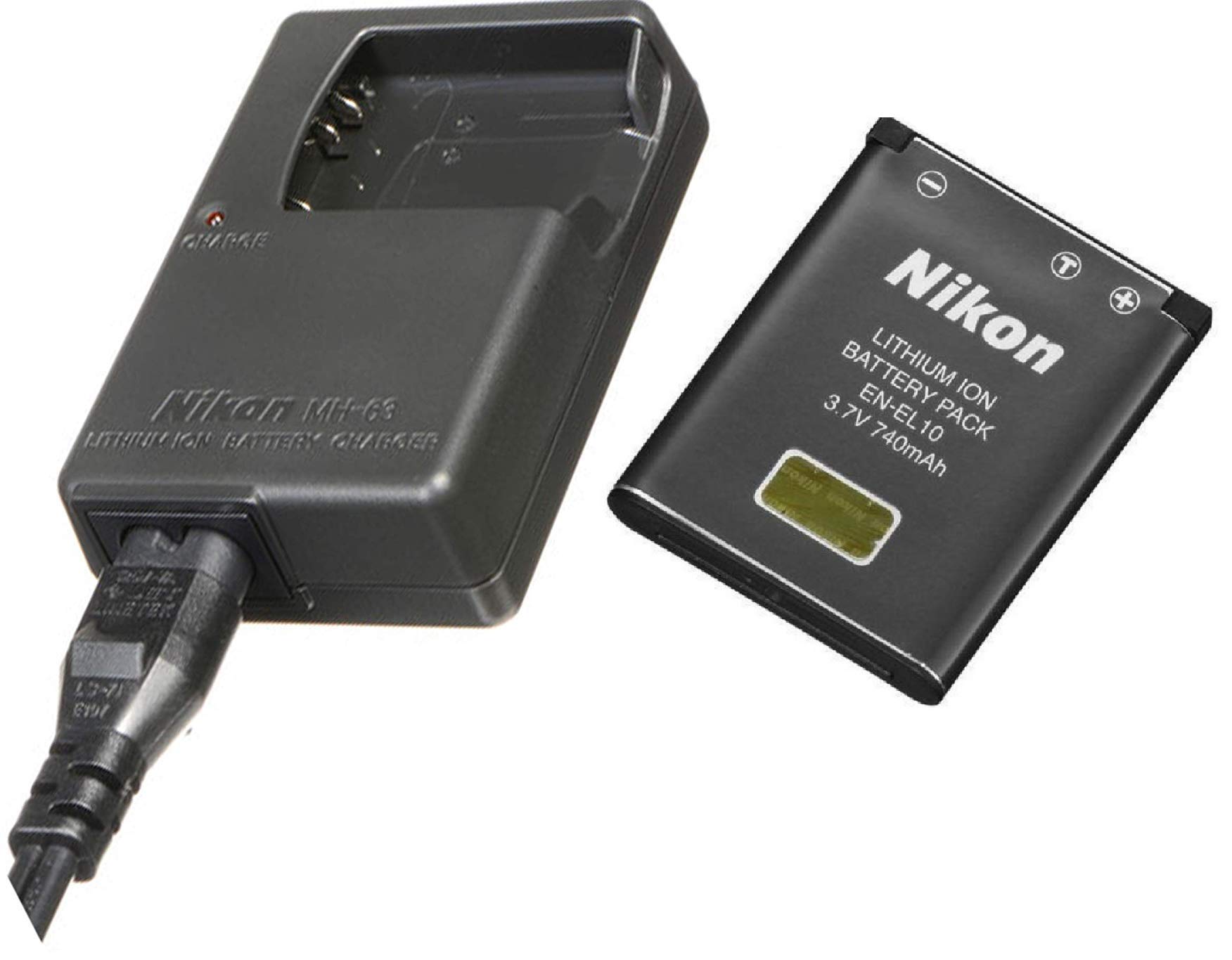 Amazon | MH-63 MH63 充電器 EN-El10バッテリー用 Coolpix S60 S80