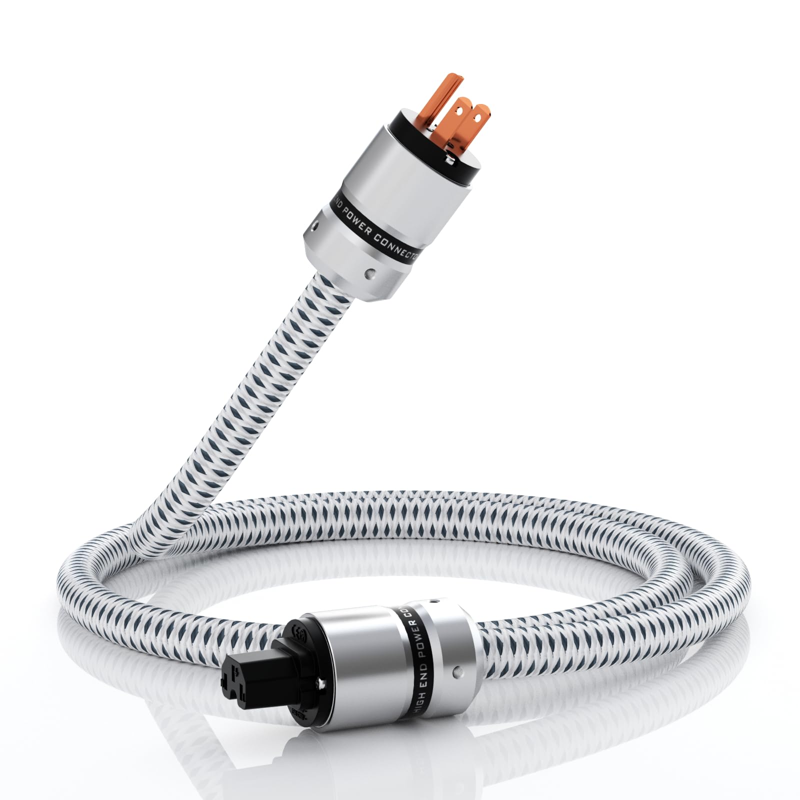 Amazon | Monosaudio 12AWG オーディオ電源ケーブル 純銅OFC 3ピン