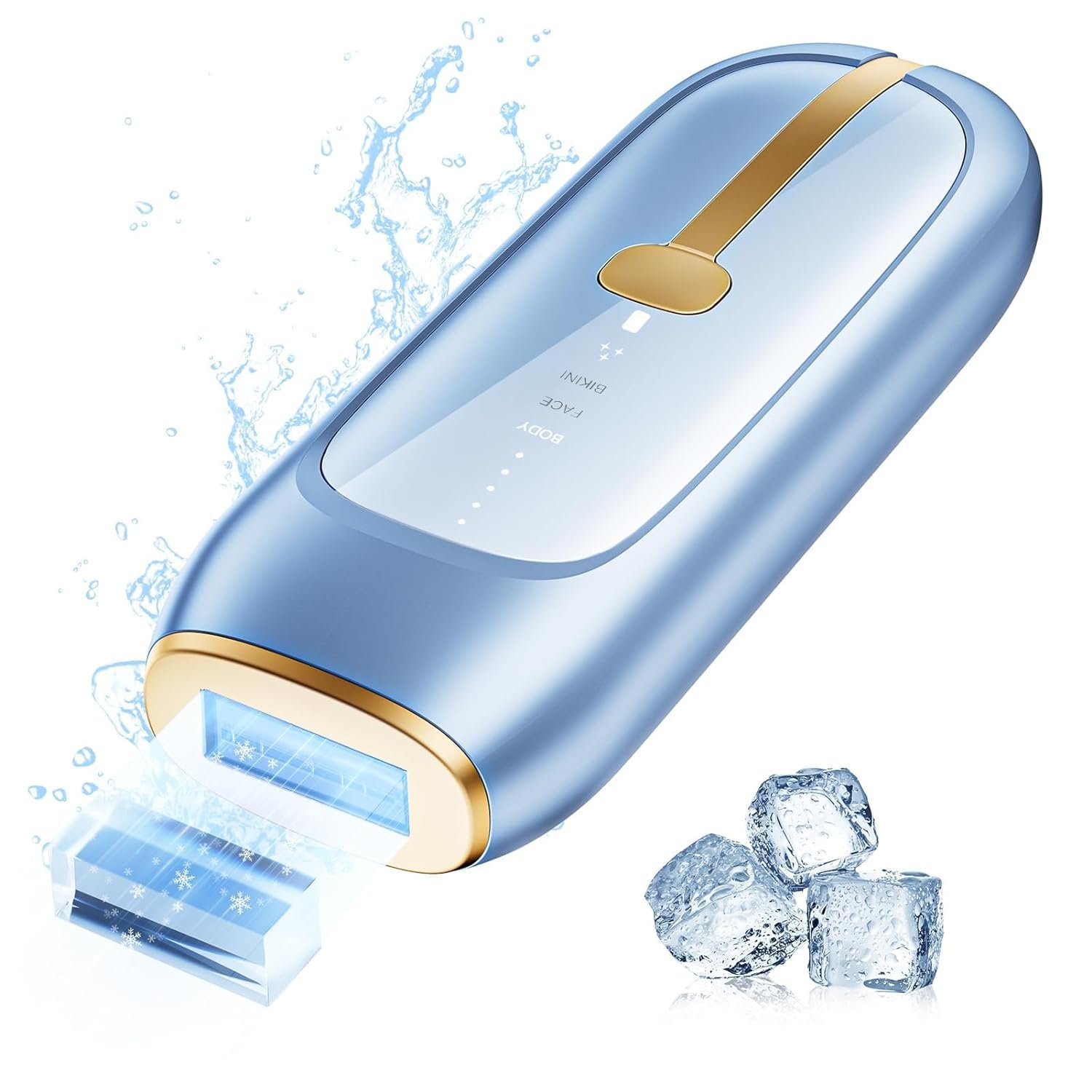 Amazon.com: LUBEX Painless Sapphire Ice Cooling IPL Laser Hair