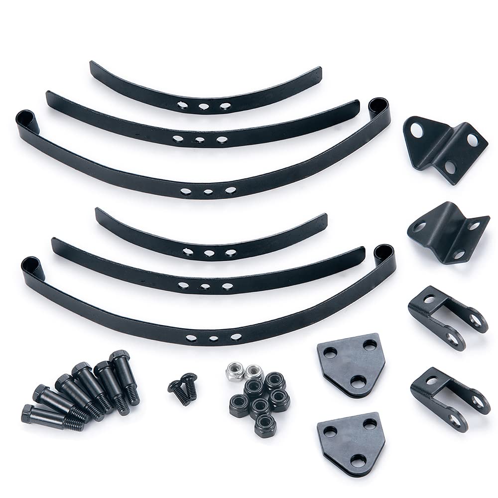 Amazon | RCHUBAM RCスチールリーフスプリングサスペンションバー 1/14