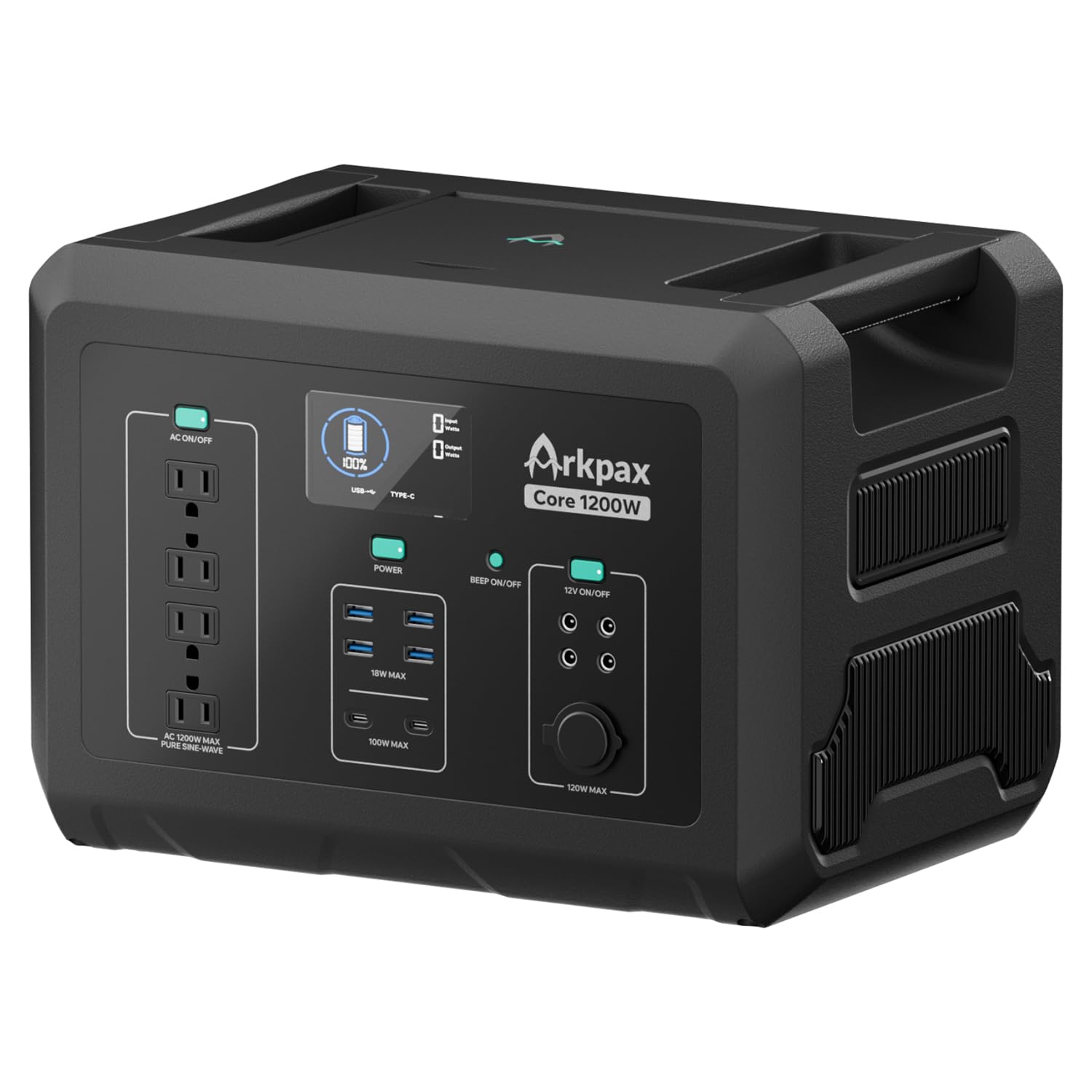 Amazon.co.jp: Arkpax ポータブル電源 1024Wh 大容量 リン酸鉄リチウム