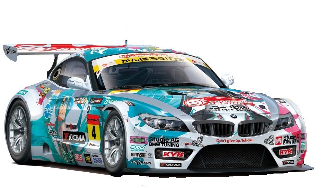 Amazon.co.jp: 1/24 初音ミク グットスマイル BMW Z4 GT3 : ホビー