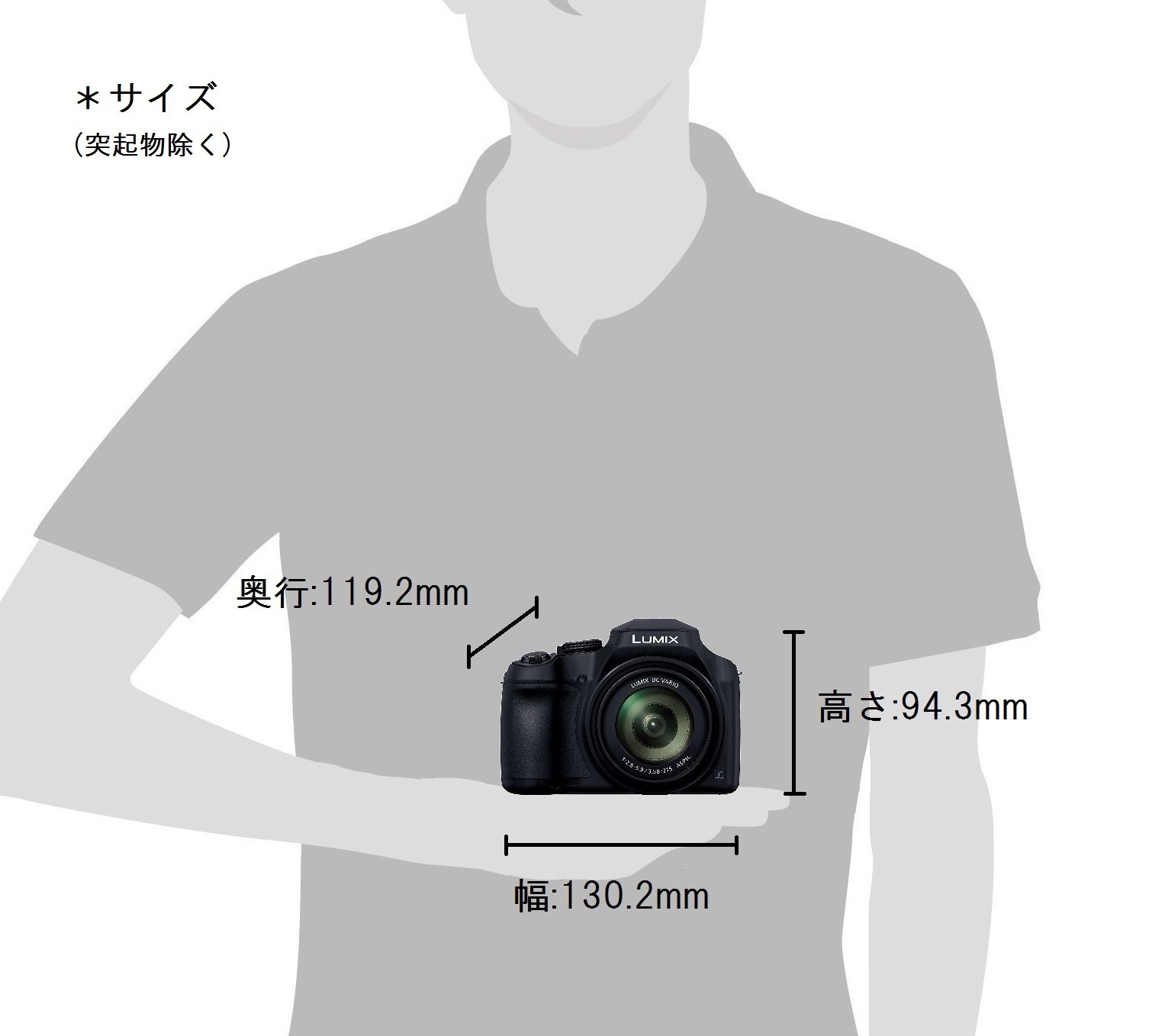 Amazon | パナソニック デジタルカメラ ルミックス FZ85 ブラック DC