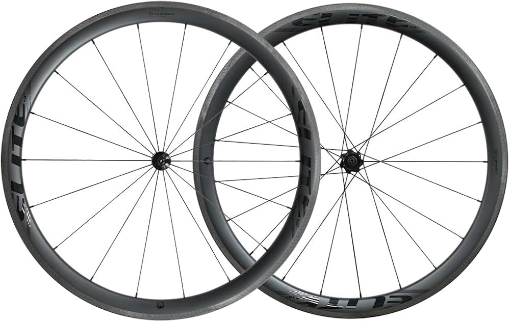 Amazon.com : ELITEWHEELS Carbon Wheels Edge 700c Rim Brake