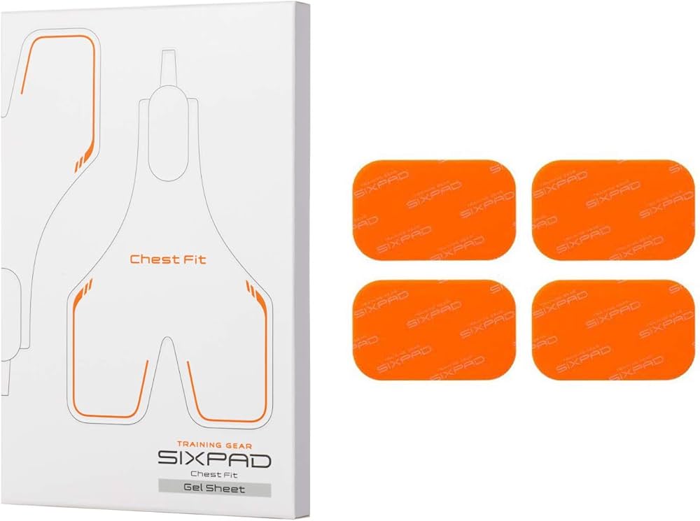 SIXPAD Chest Fit 交換用ジェルシート3セット付 シックスパッド Amazon