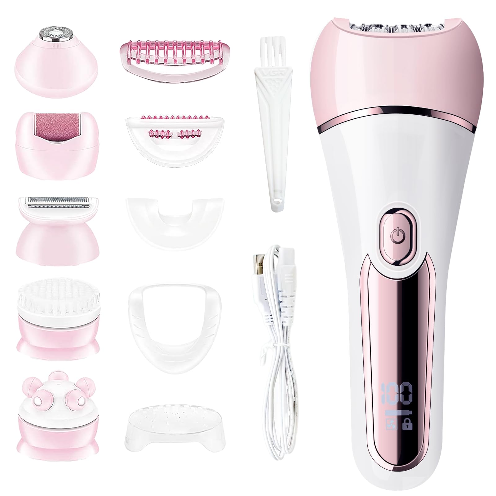 Amazon.com : Epilator for Women, 6 in 1 Hair Removal Epilator