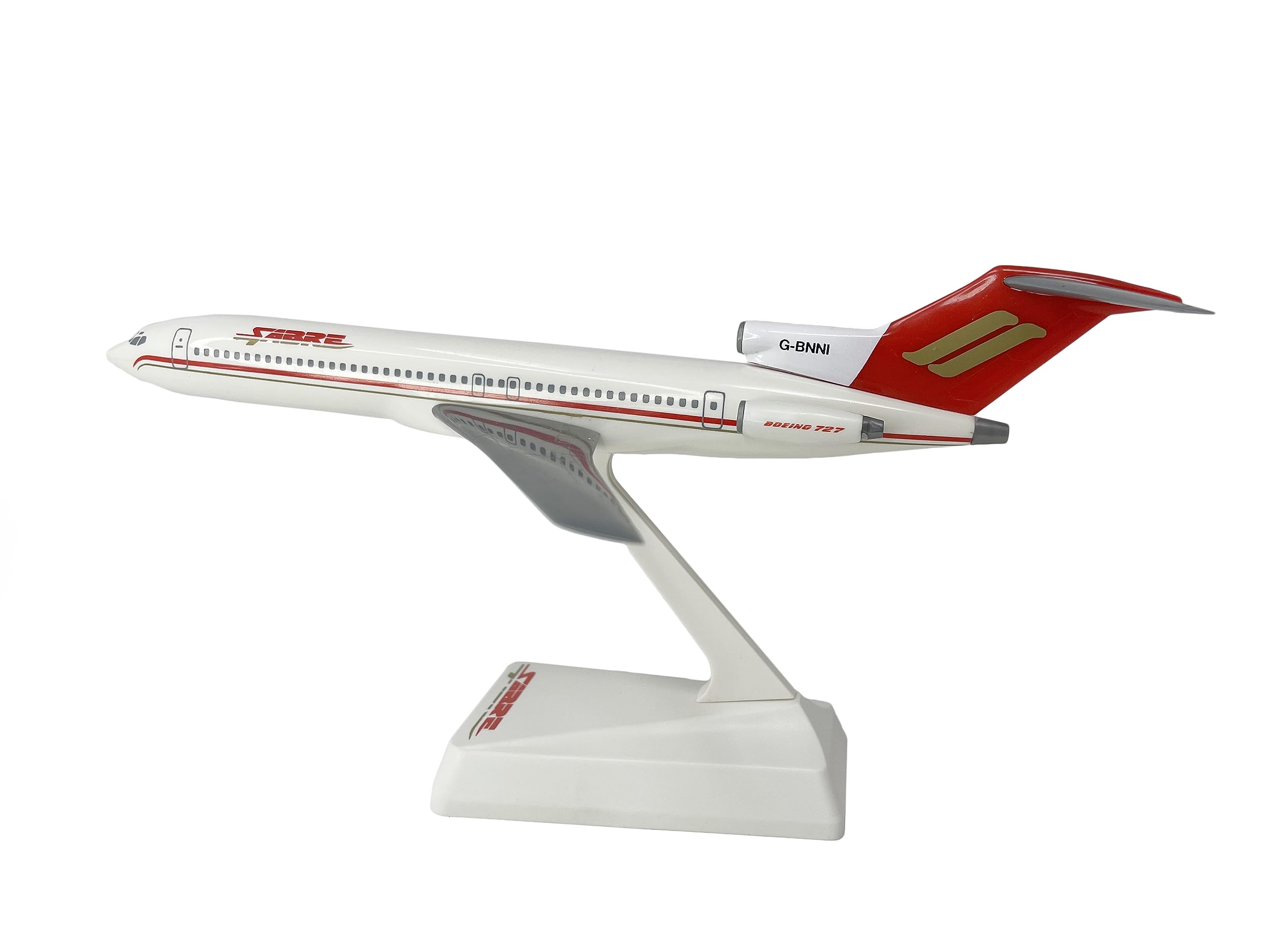 Amazon | Sabre Airways Boeing 727-200 Aeroplane Miniature Model