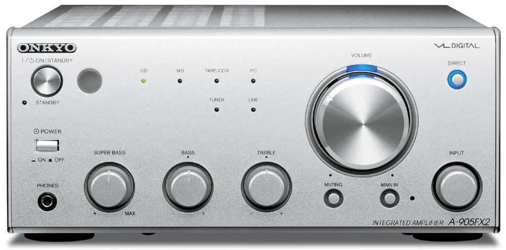 Amazon.co.jp: ONKYO INTEC205 プリメインアンプ A-905FX2(S) シルバー