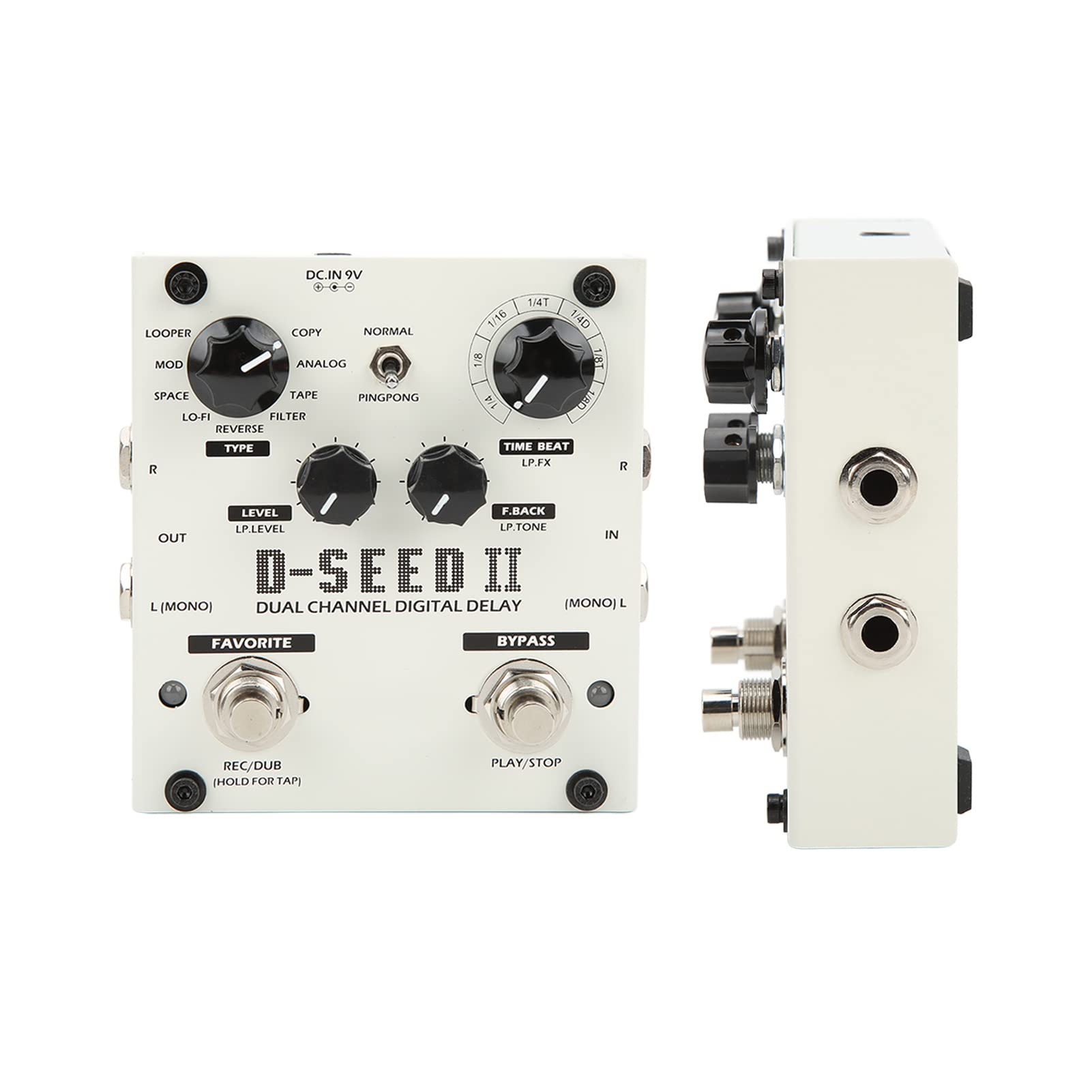 Amazon | エレクトリックギター マルチペダル効果2チャンネルデジタル