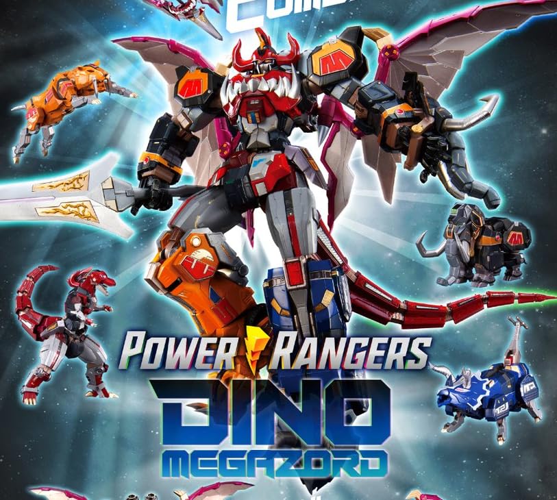 Amazon.co.jp: FLAMETOYS 合機巧 DINOMEGAZORD ダイノメガゾード 大獣