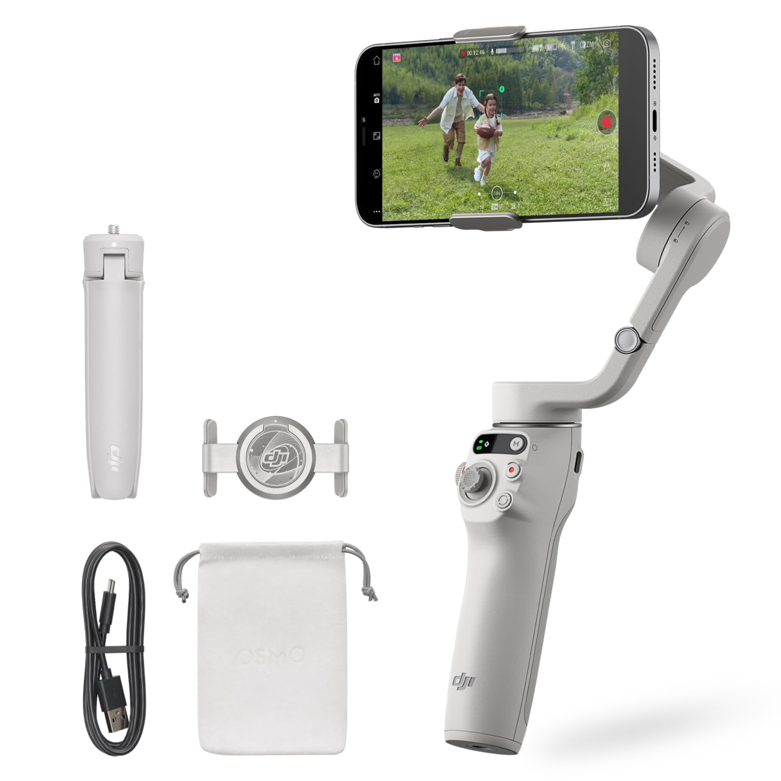 Amazon | DJI ジンバル Osmo Mobile 6 プラチナグレー 機能