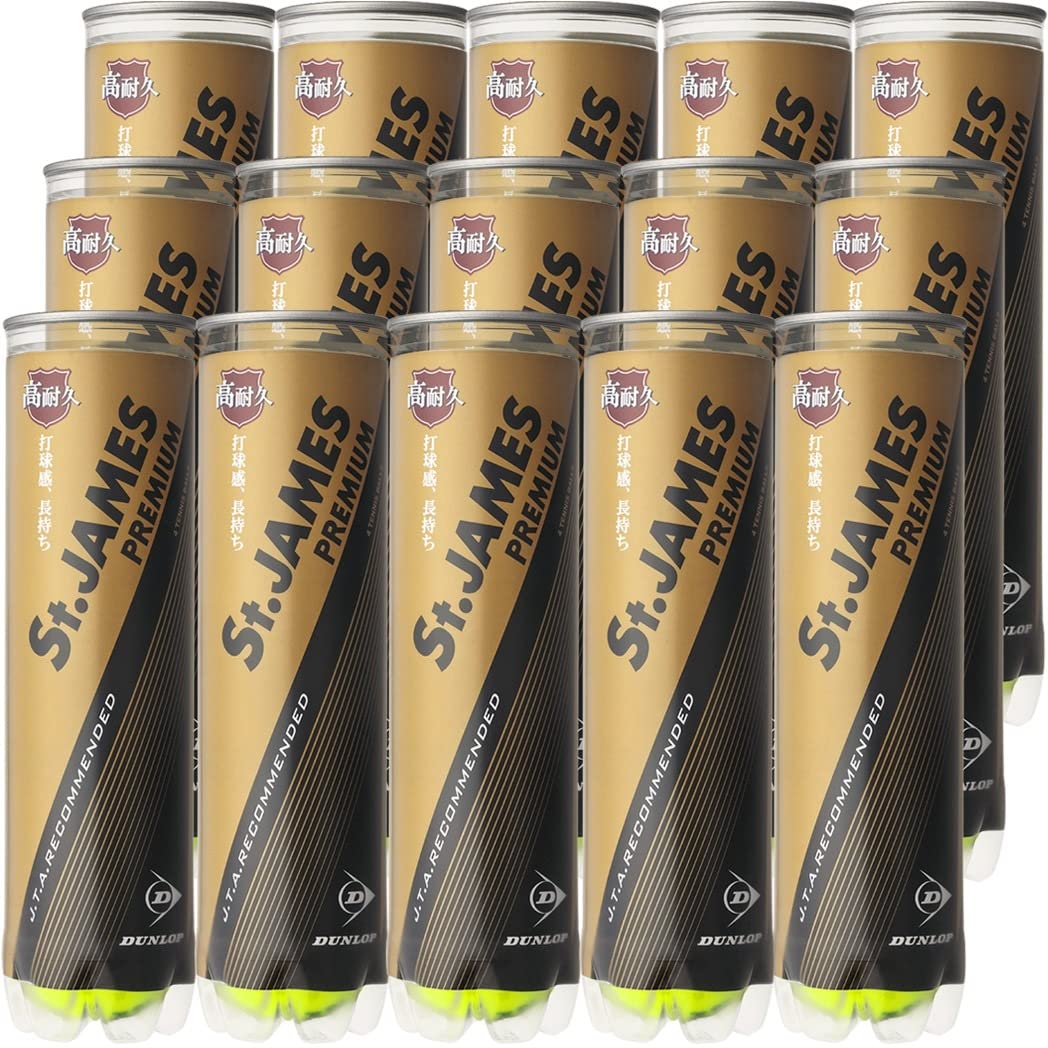 Amazon | ダンロップ DUNLOP テニスボール St.JAMES PREMIUM（セント