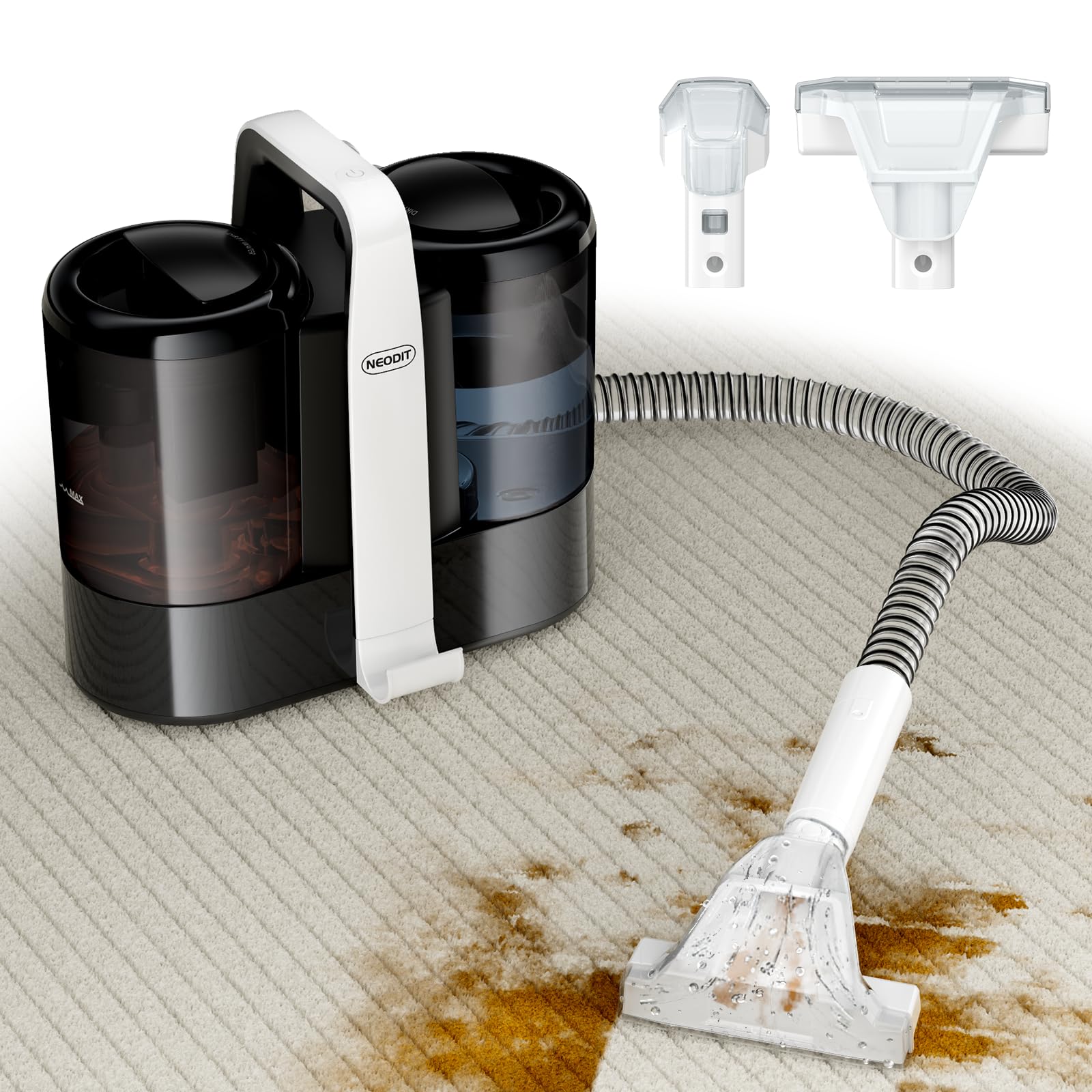 Amazon | 【技術革新・18000Pa超強吸引力】NEODIT 第2世代 カーペット