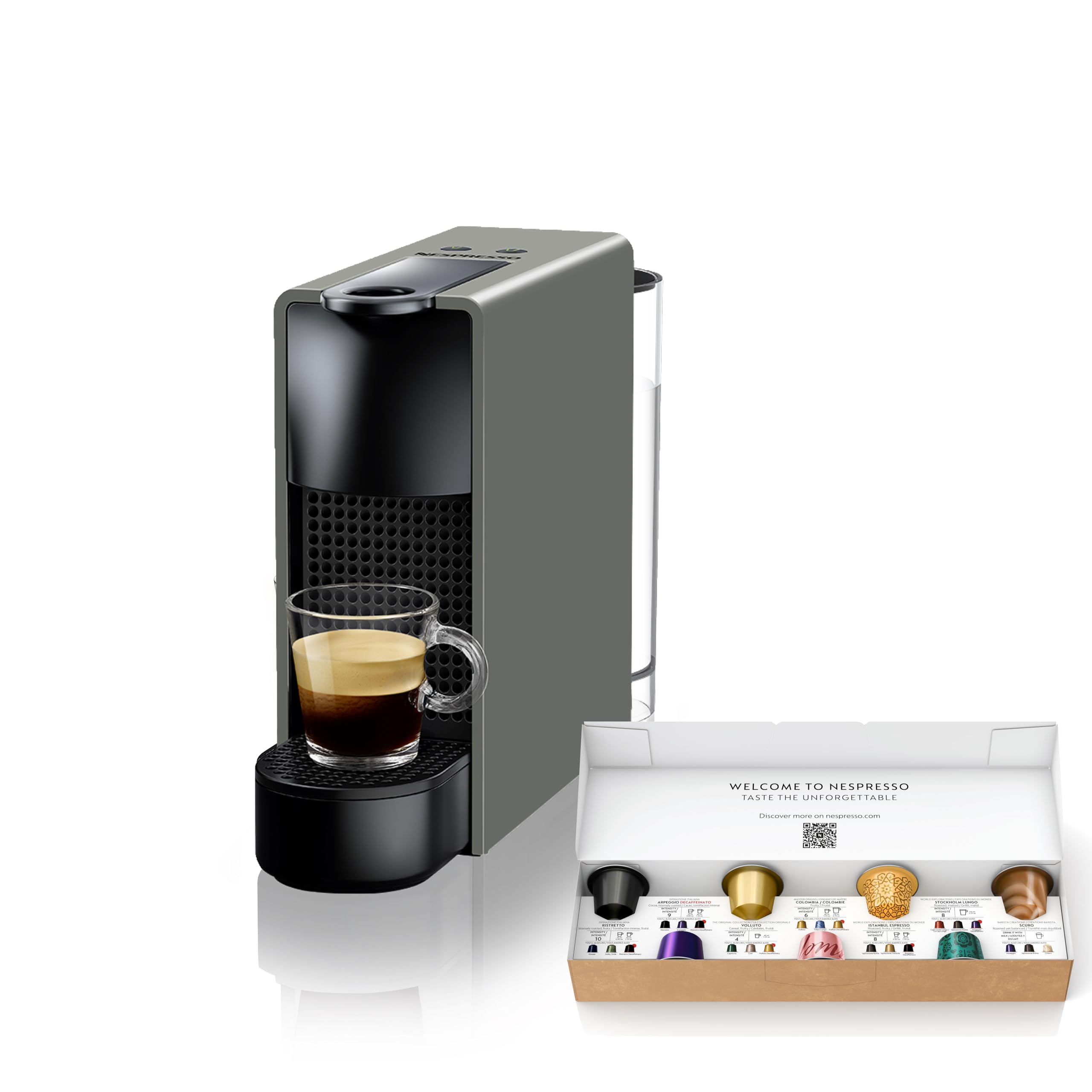 Amazon.co.jp: Nespresso C30-GR-W Essenza Mini Capsule Coffee Maker