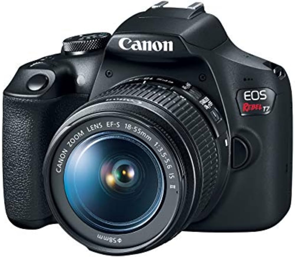 Amazon.co.jp: Canon EOS Rebel T7DSLRカメラ（18-55mmレンズ付き