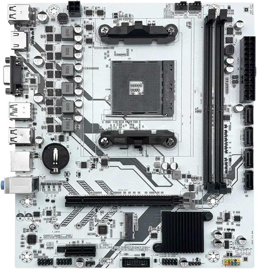 Amazon.com: B450 Motherboard Processor Dual-Channel DDR4 Memory