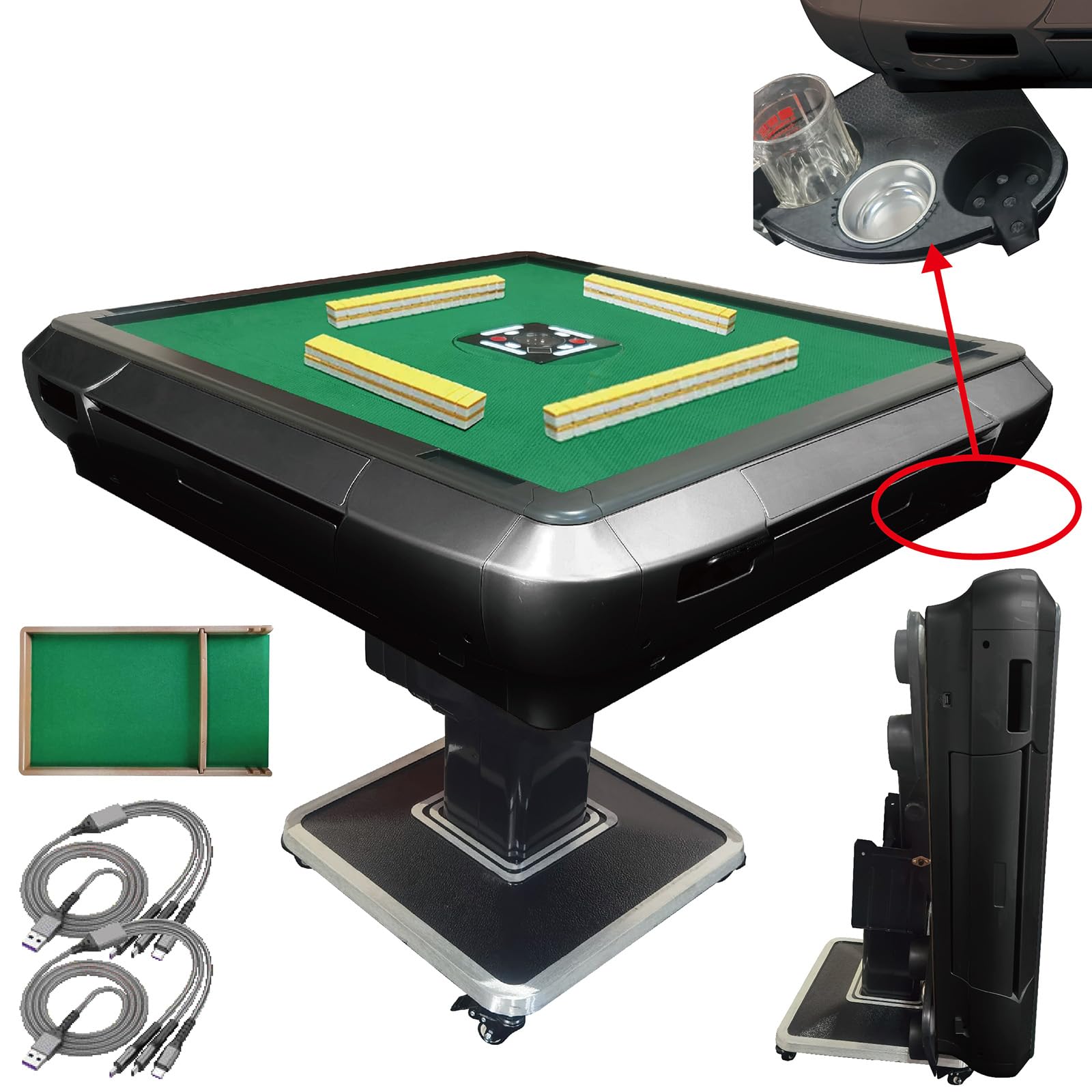 Amazon | 【準備・進行の自動化】 全自動麻雀卓 麻雀卓 自動 電動 雀卓