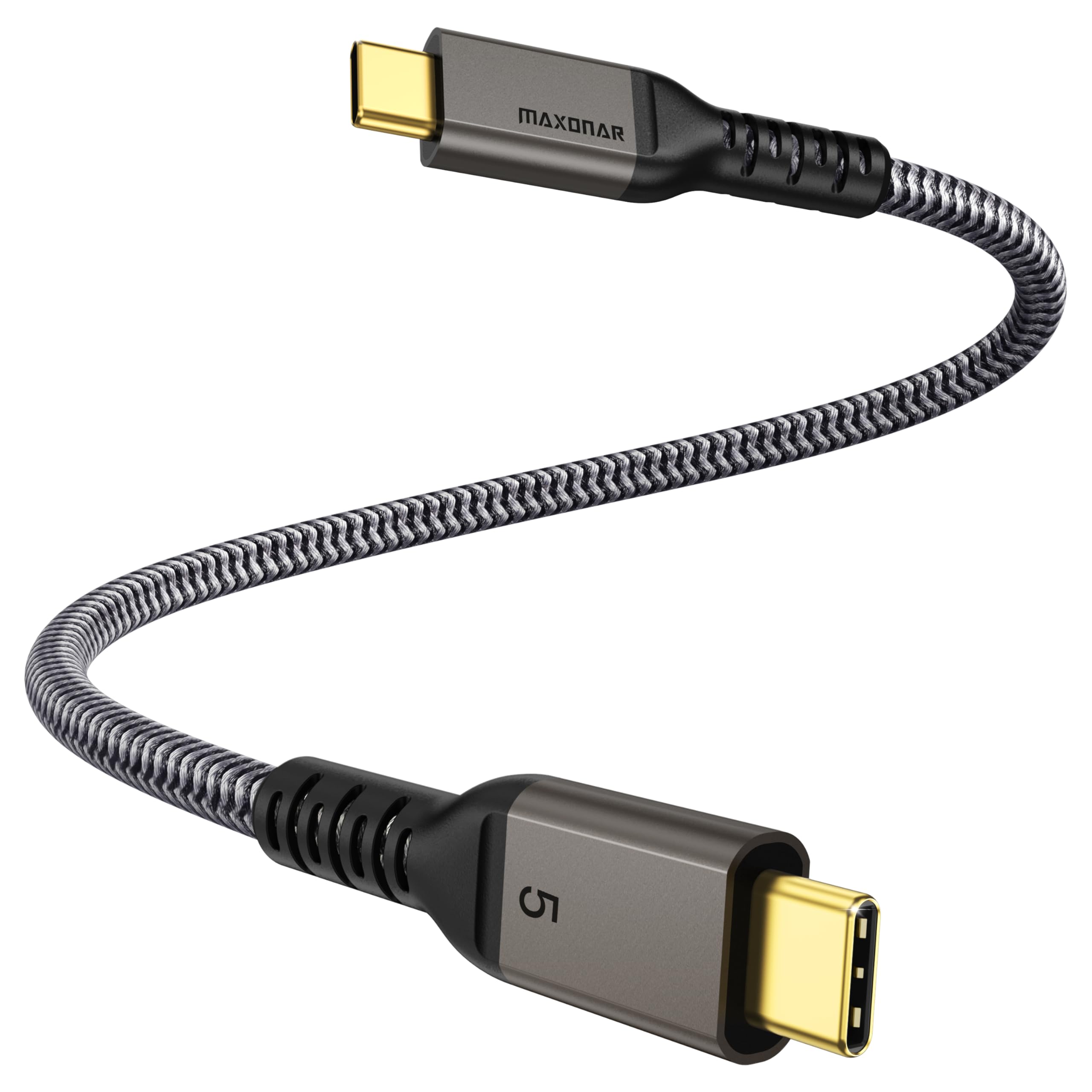 Amazon.com: Maxonar 80Gbps Thunderbolt 5 Cable 1FT [Desktop-First