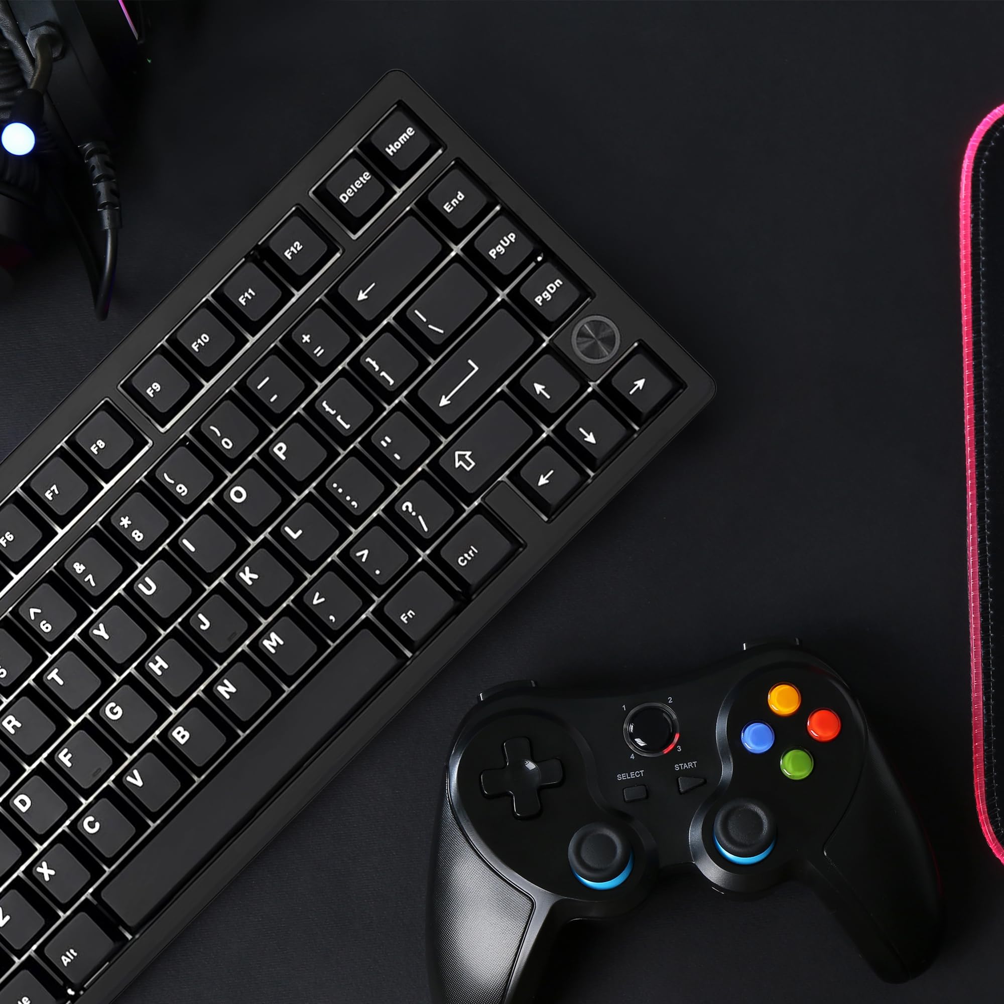 Amazon.co.jp: EverGlide Su75 ブラック ラピッドトリガーキーボード