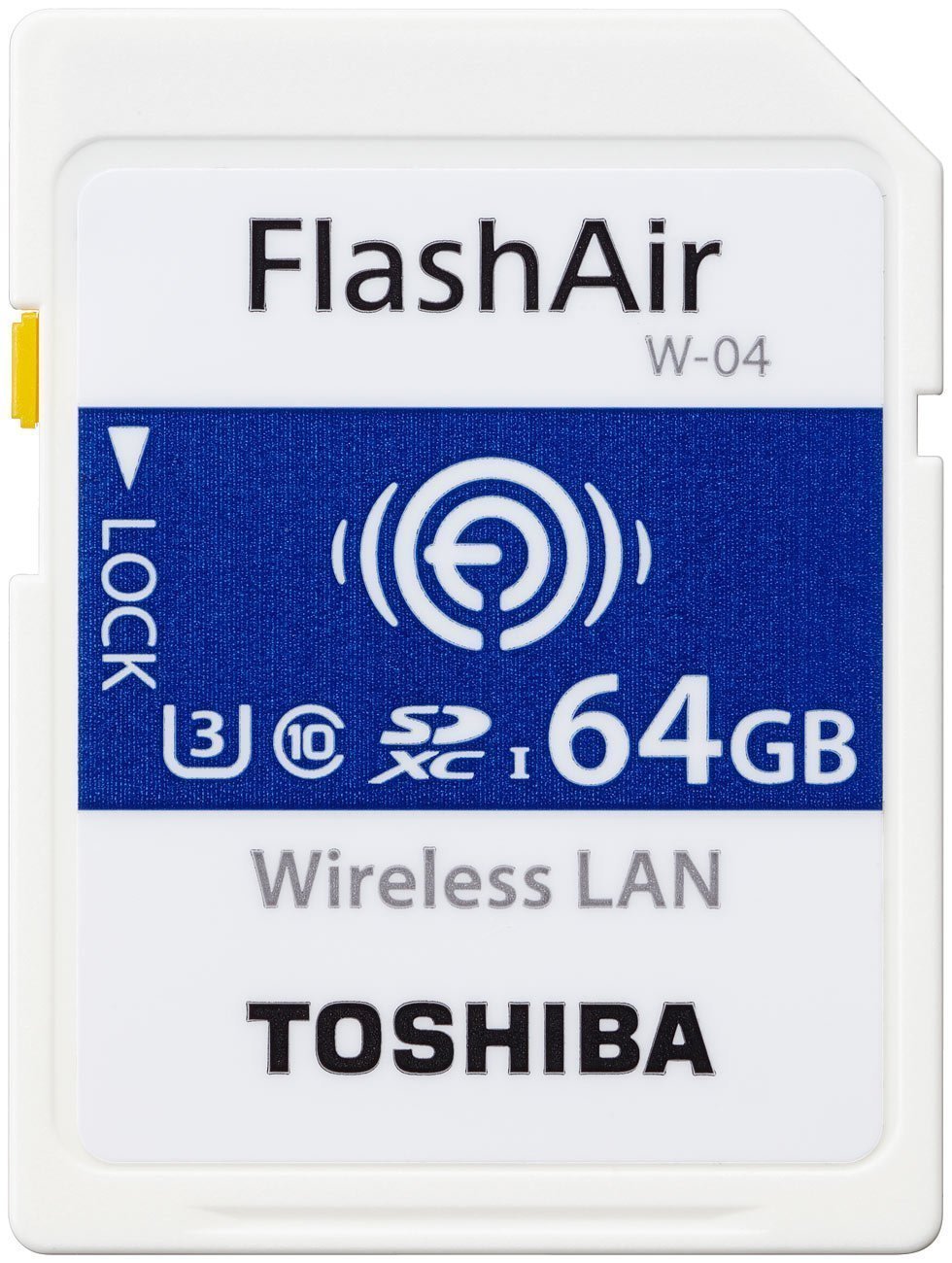 Amazon | Toshiba Flashair w-04?64?GB SDXCクラス10メモリカード