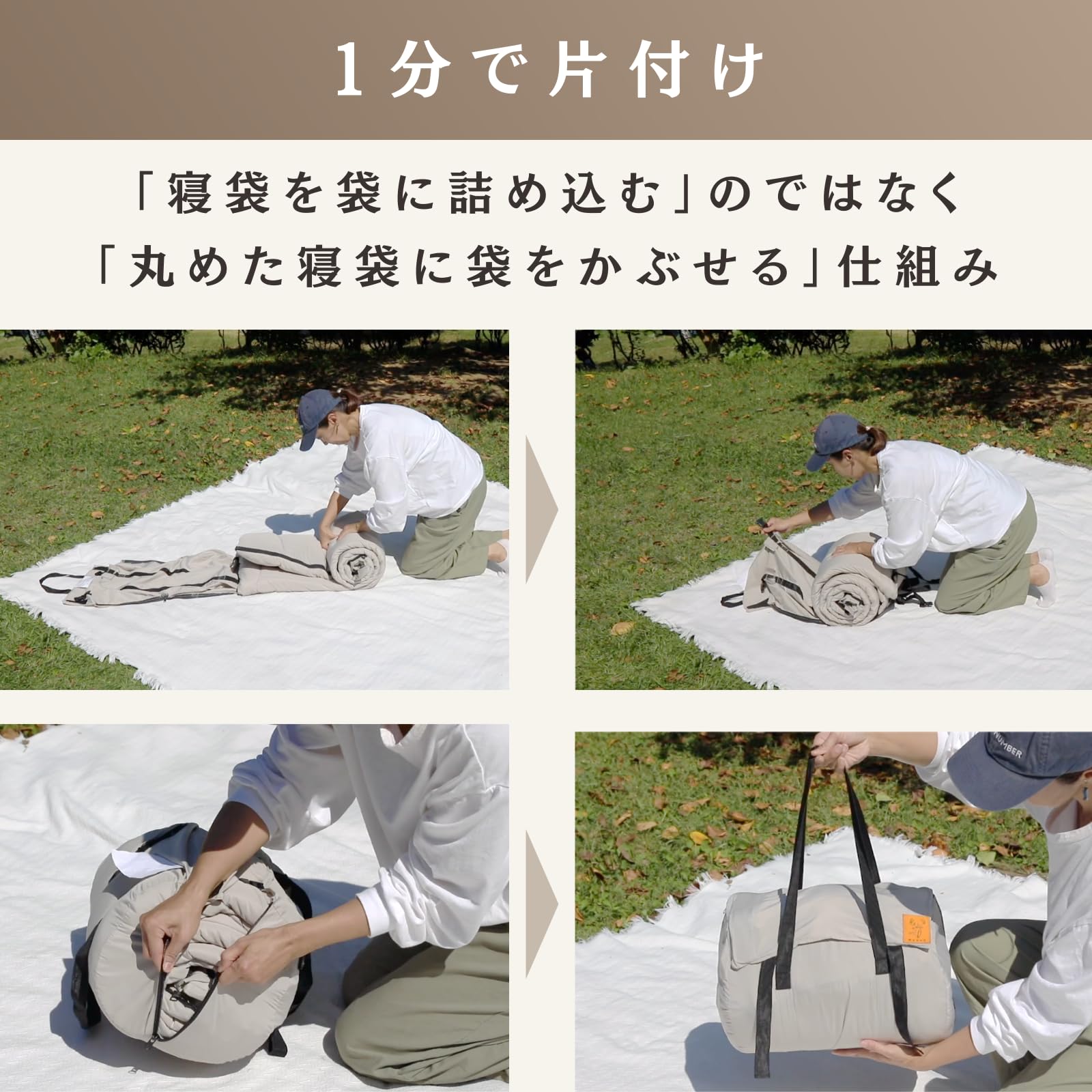 Amazon.co.jp: Nuuca 寝袋 シュラフ コンパクト 冬用 オールシーズン