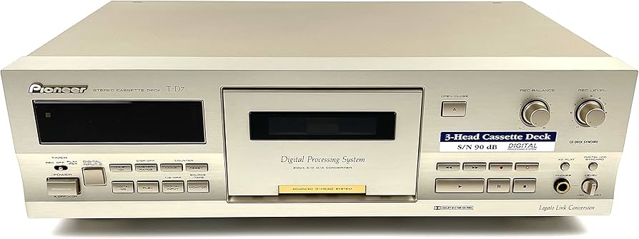 Amazon.co.jp: パイオニア 3ヘッドシングルカセットデッキ T-D7