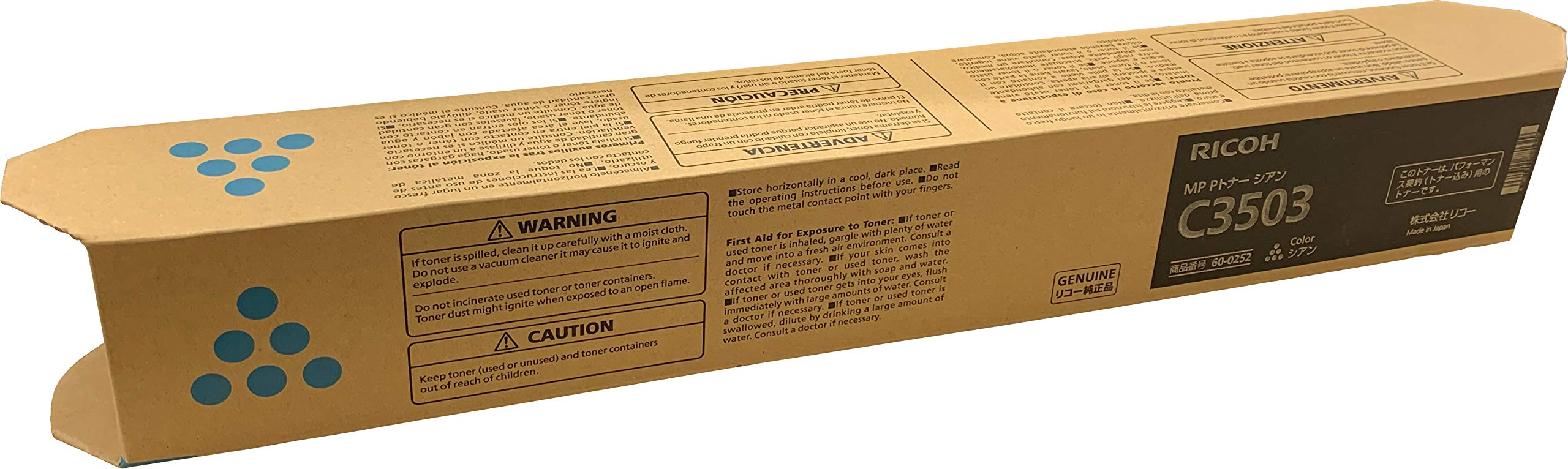 Amazon | RICOH リコー MP Pトナー C3503 シアン(60-0252) | リコー