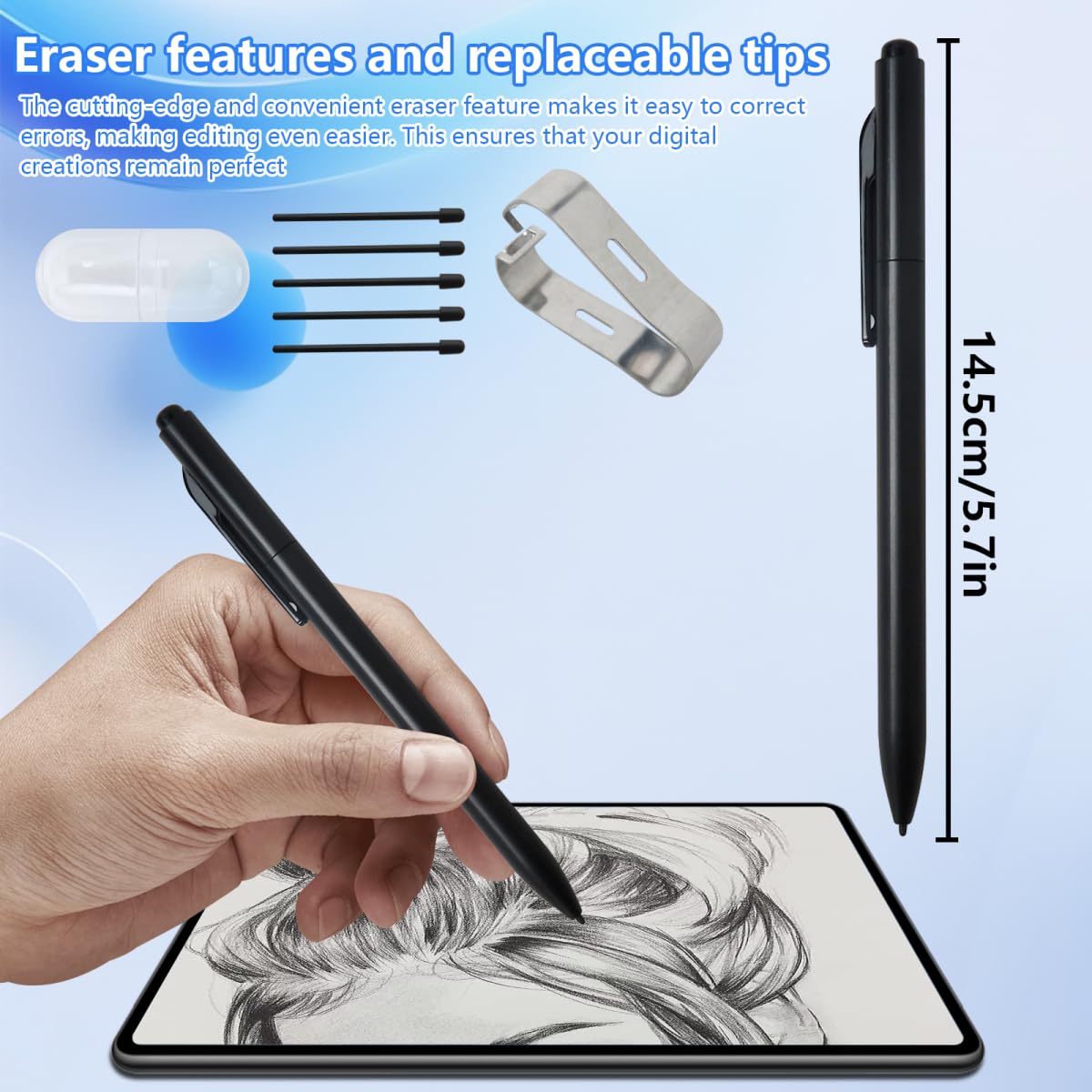 Amazon.com: EMR Stylus Pen with 4096 Pressure Levels for Onyx BOOX